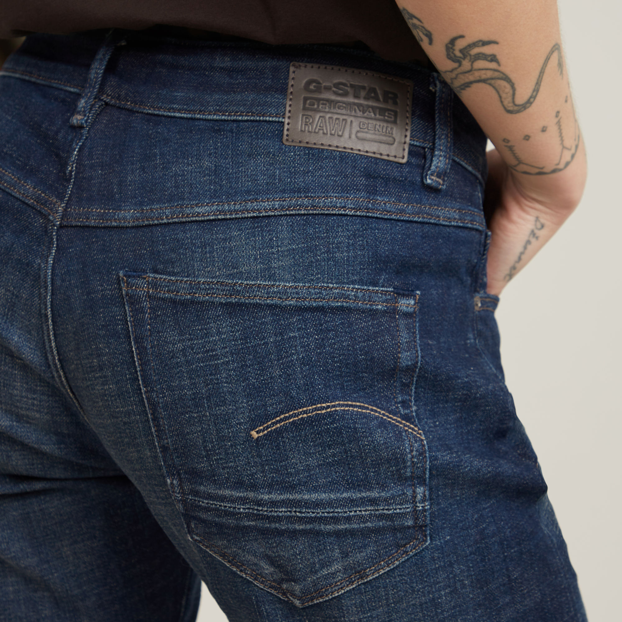 G-Star RAW Kate Boyfriend Jeans Donkerblauw Dames