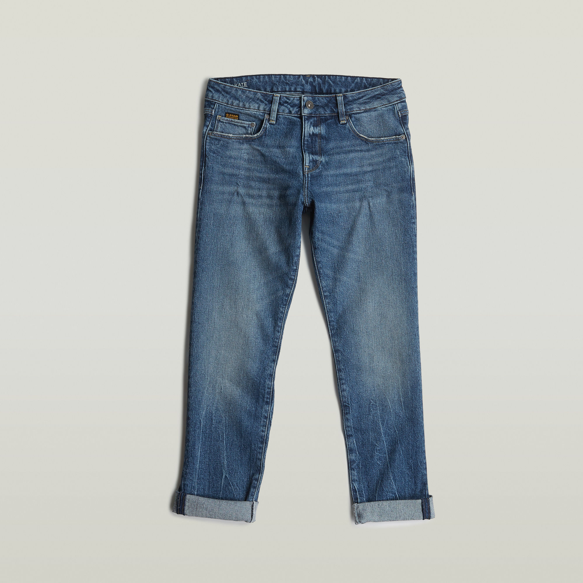G-Star RAW Kate Boyfriend Jeans Midden blauw Dames