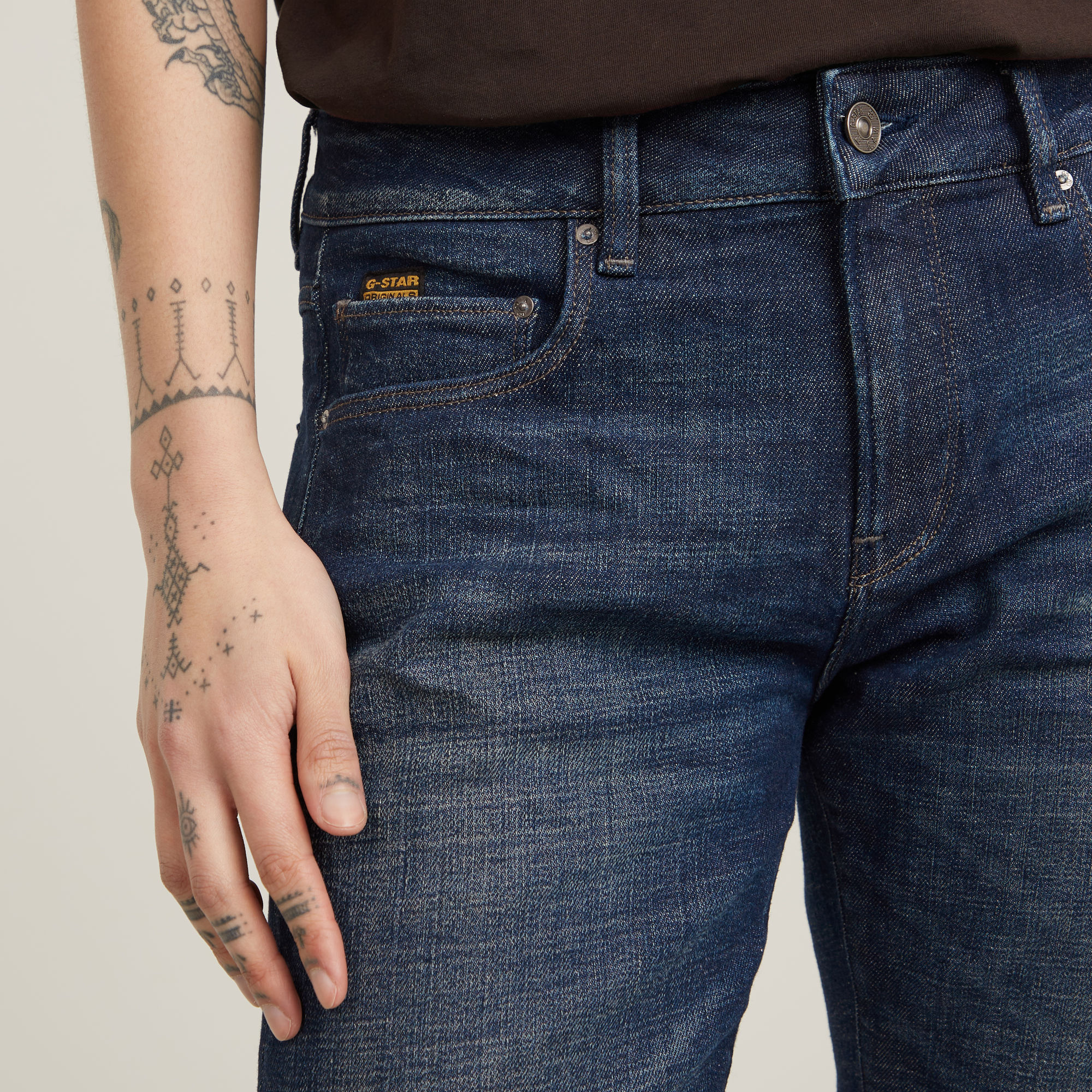 G-Star RAW Kate Boyfriend Jeans Donkerblauw Dames