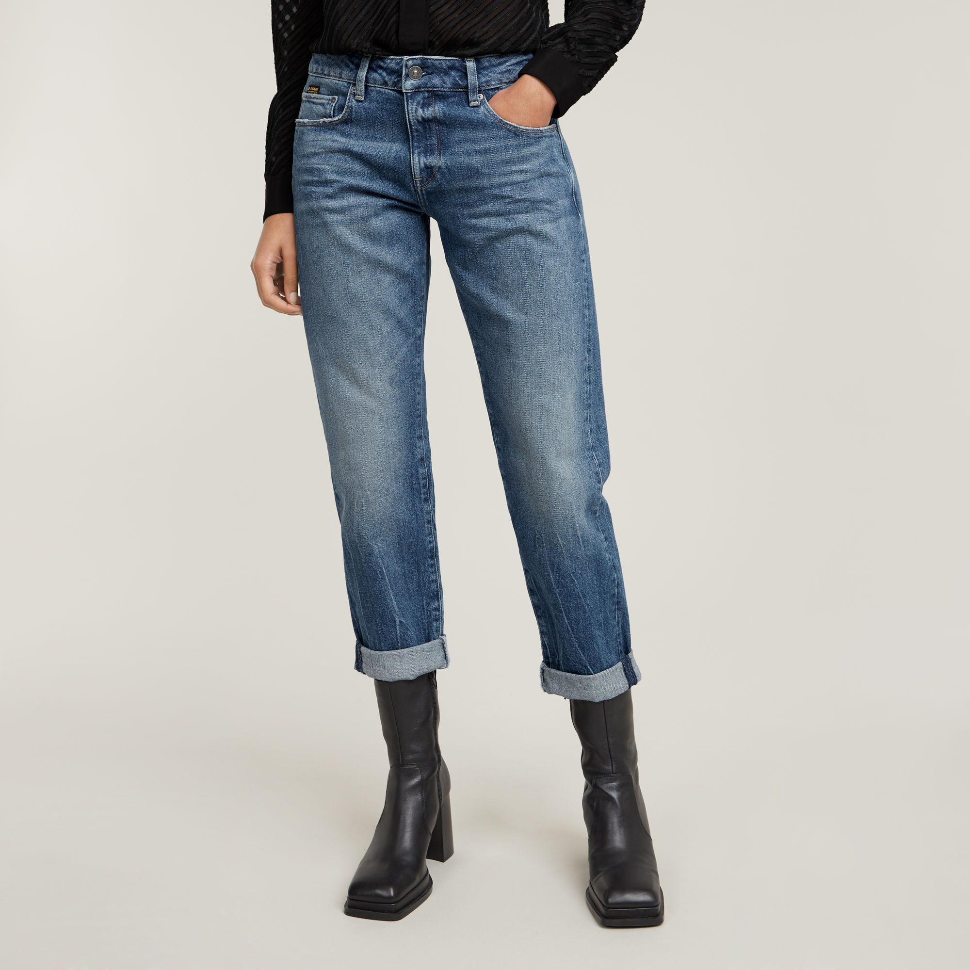 

Kate Boyfriend Jeans - Medium blue - Women