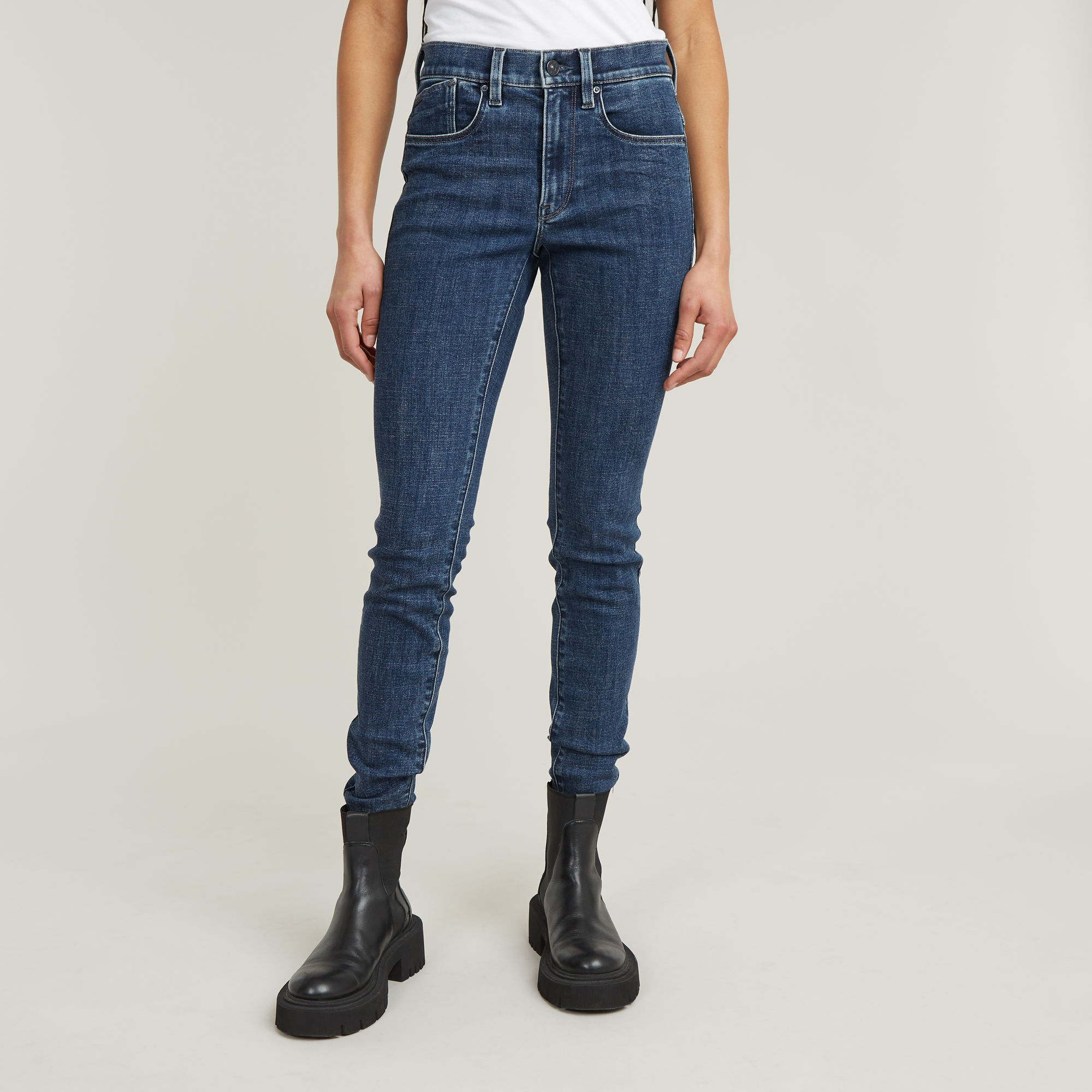 

Lhana Skinny Jeans - Dark blue - Women