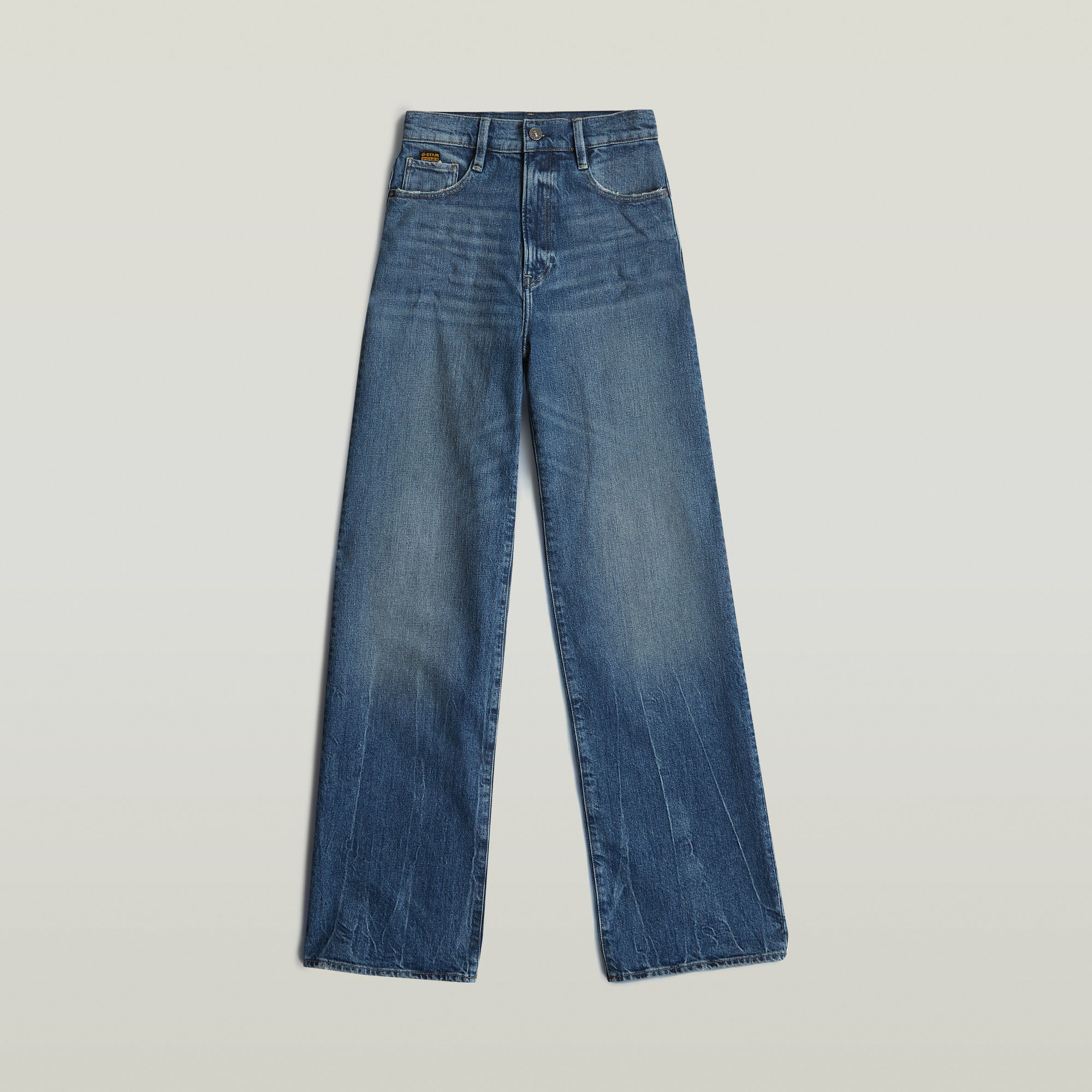 G-Star RAW Deck 2.0 High Loose Jeans Midden blauw Dames