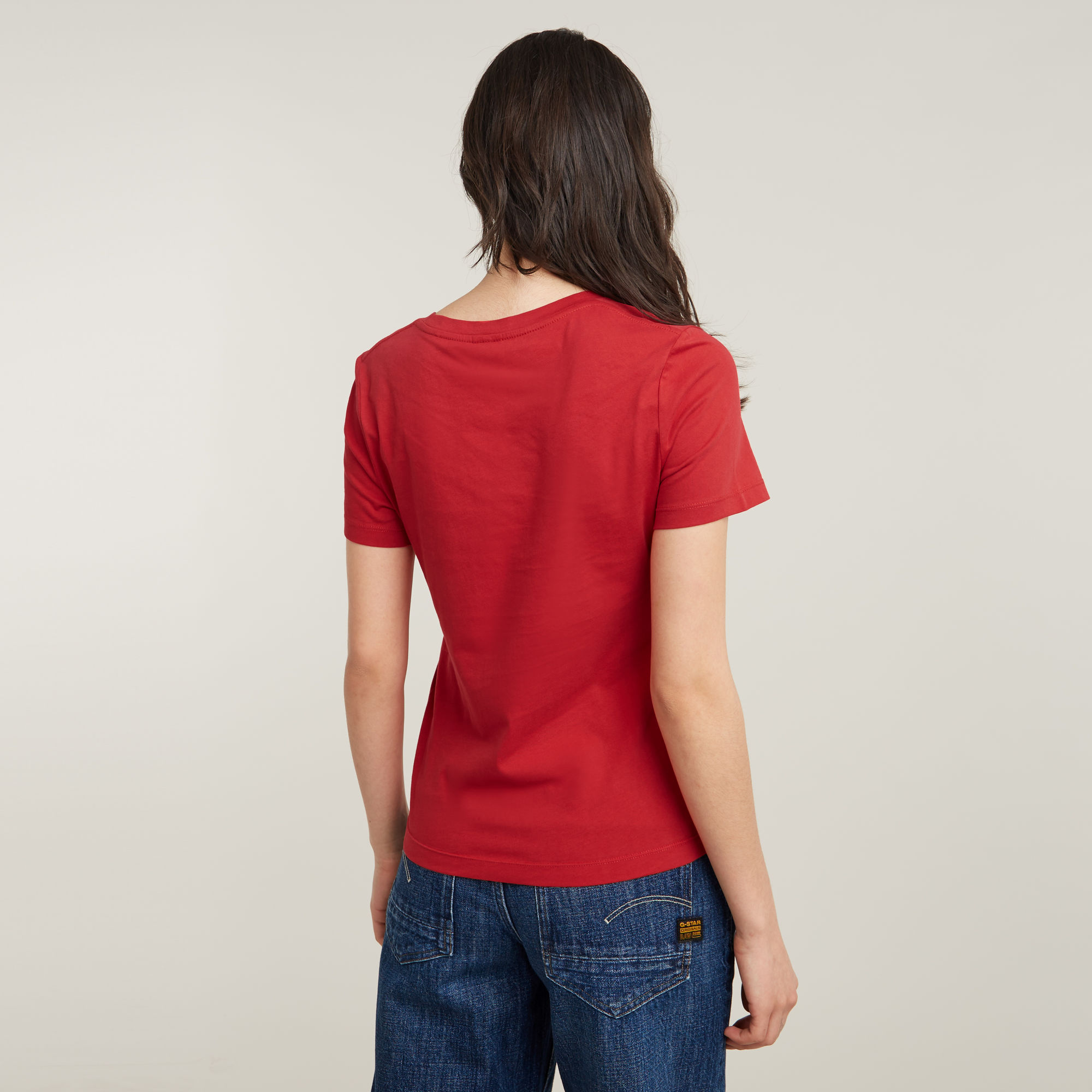 G-Star RAW G-Script Shiny Top Rood Dames