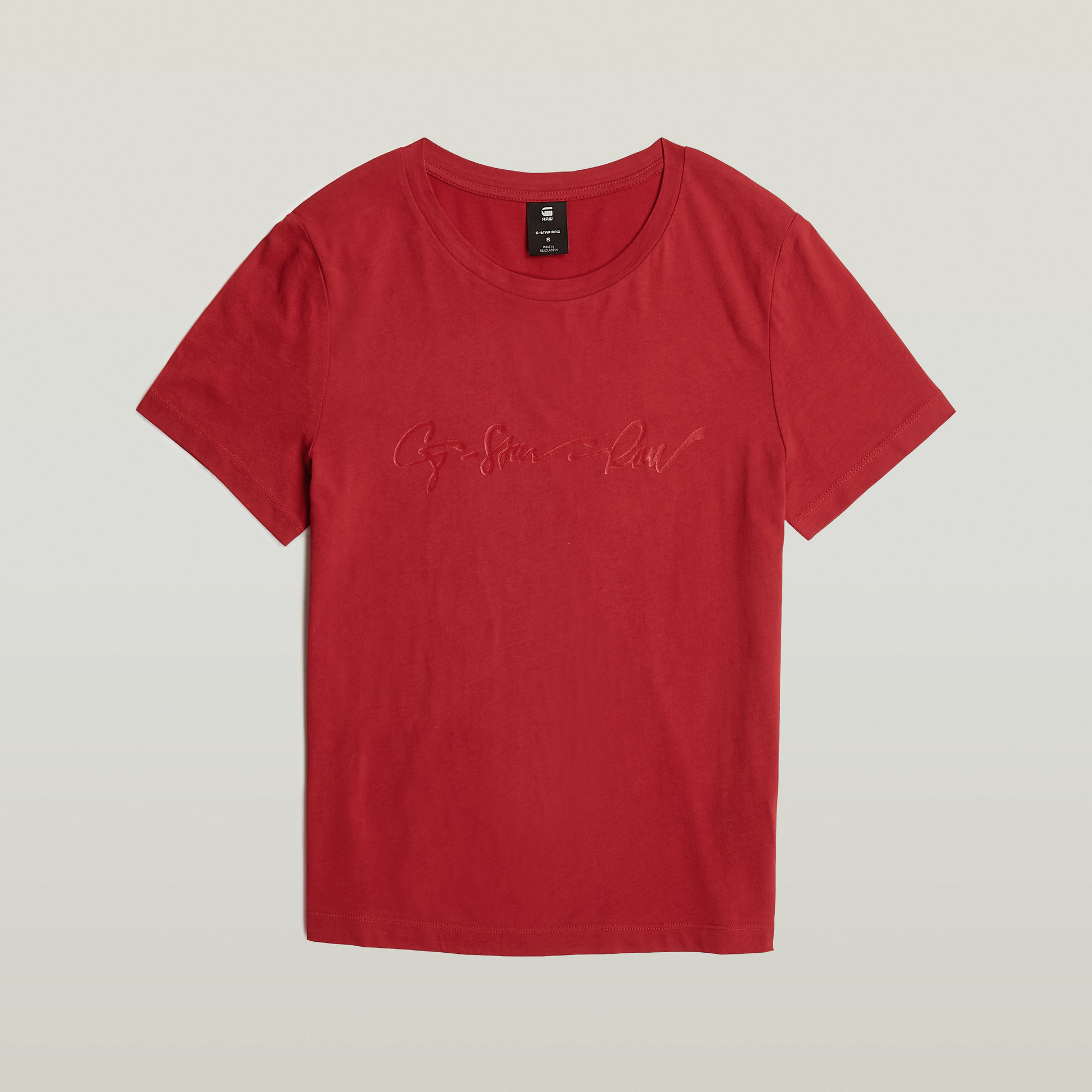 G-Star RAW G-Script Shiny Top Rood Dames