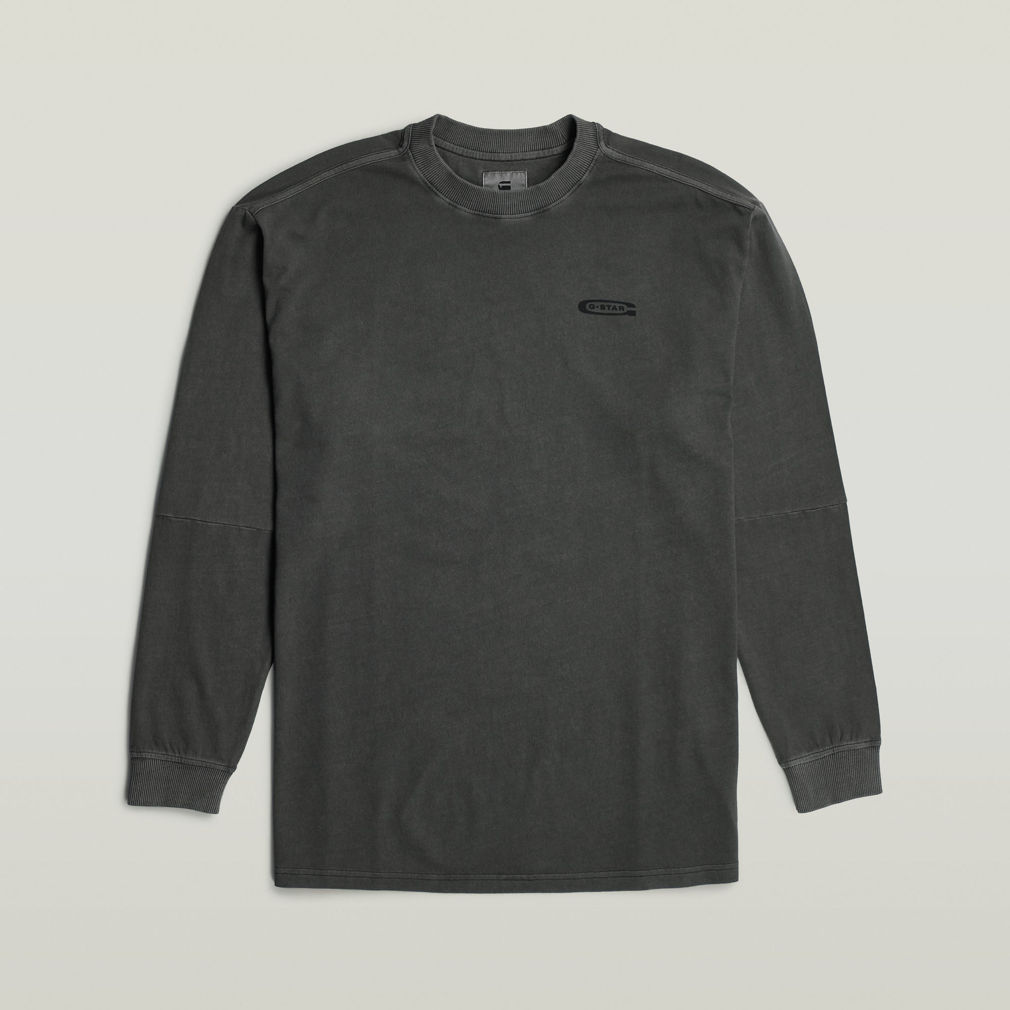 G-Star RAW Pigment Dye Loose T-Shirt Zwart Heren