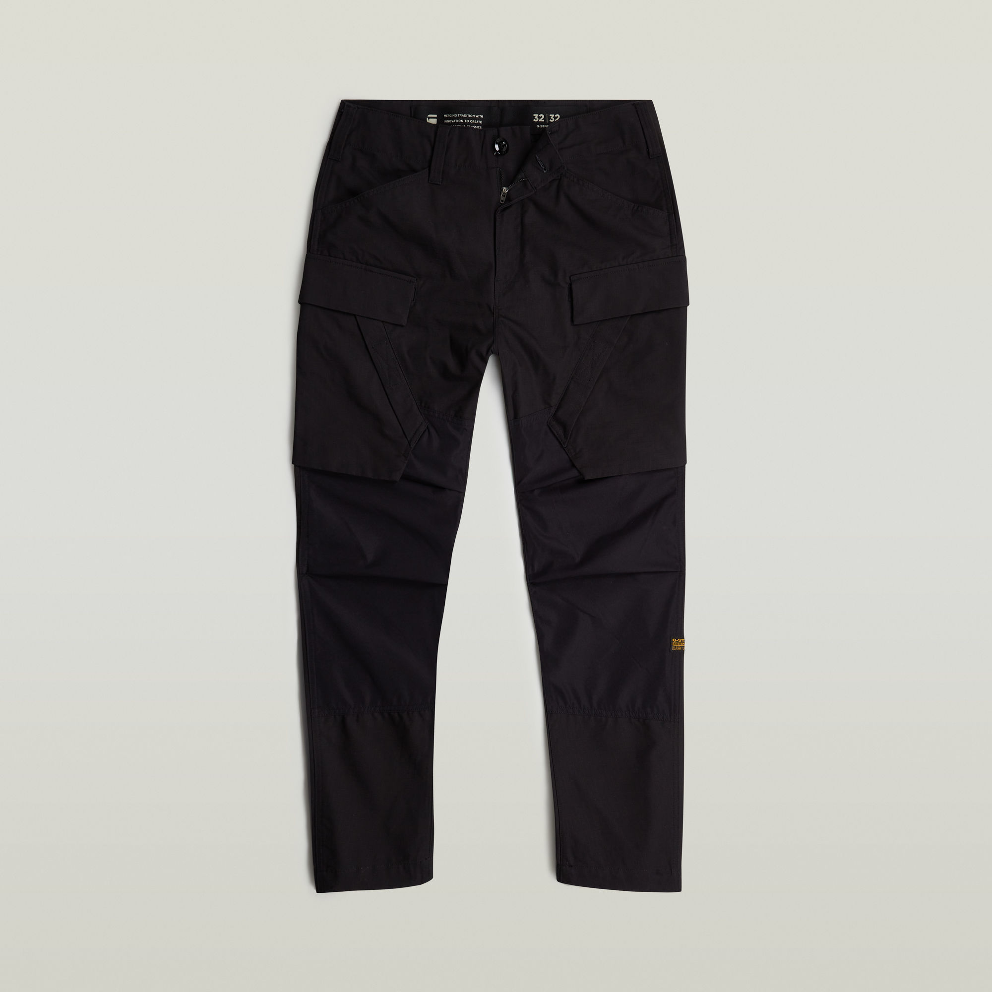 G-Star RAW 3D Regular Tapered Cargo Broek 3.0 Zwart Heren