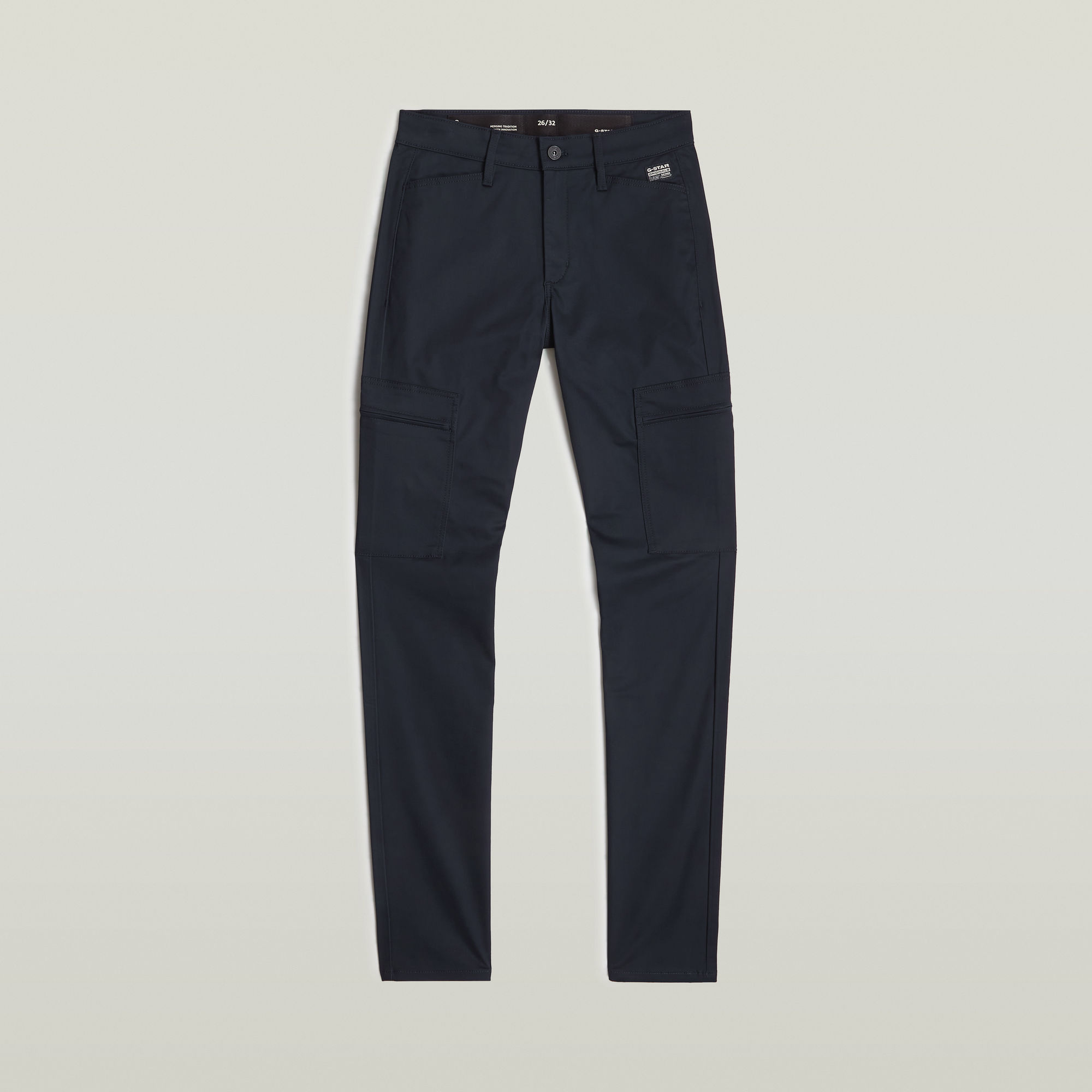 G-Star RAW Skinny Cargo Broek 2.0 Donkerblauw Dames