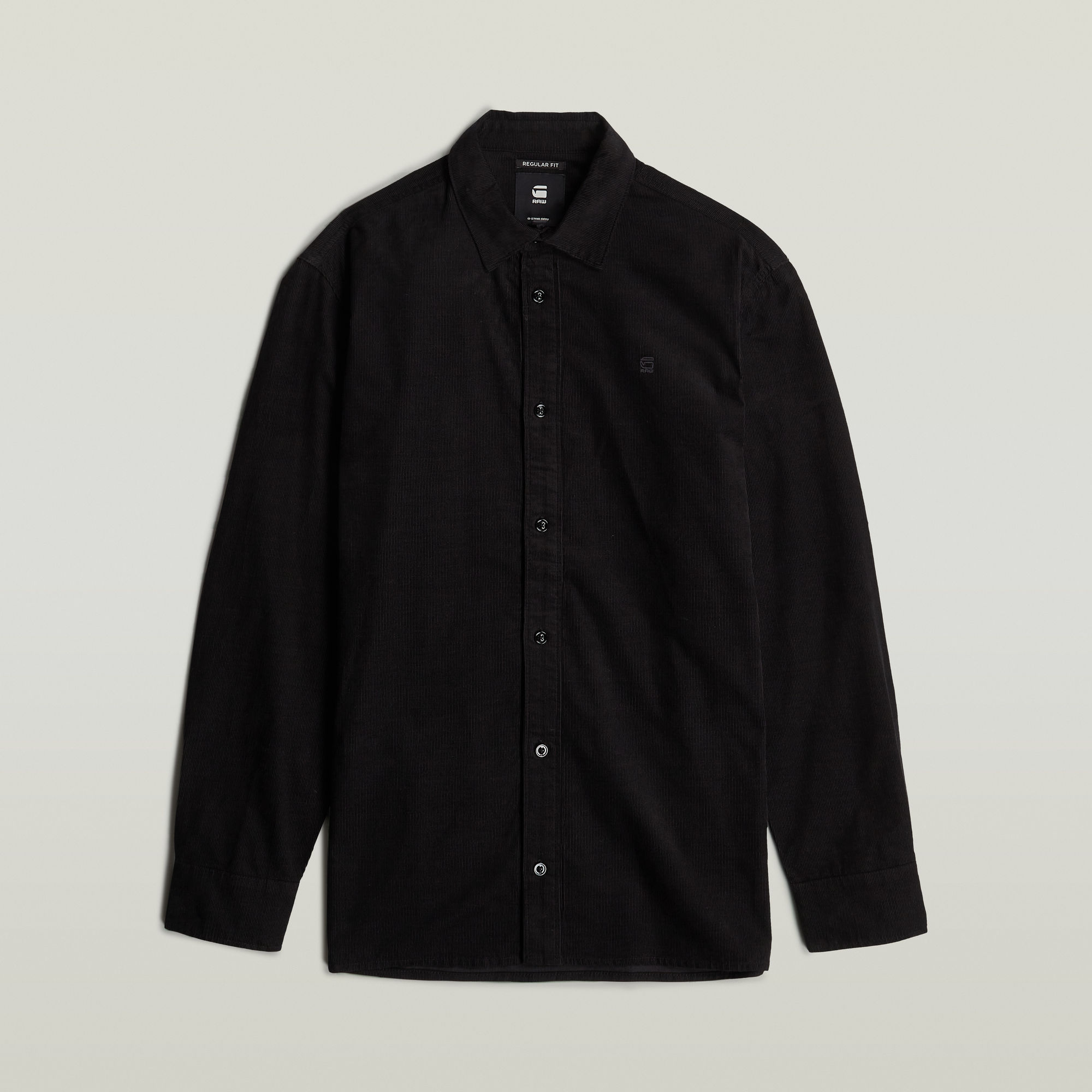G-Star RAW Clean Regular Shirt Zwart Heren