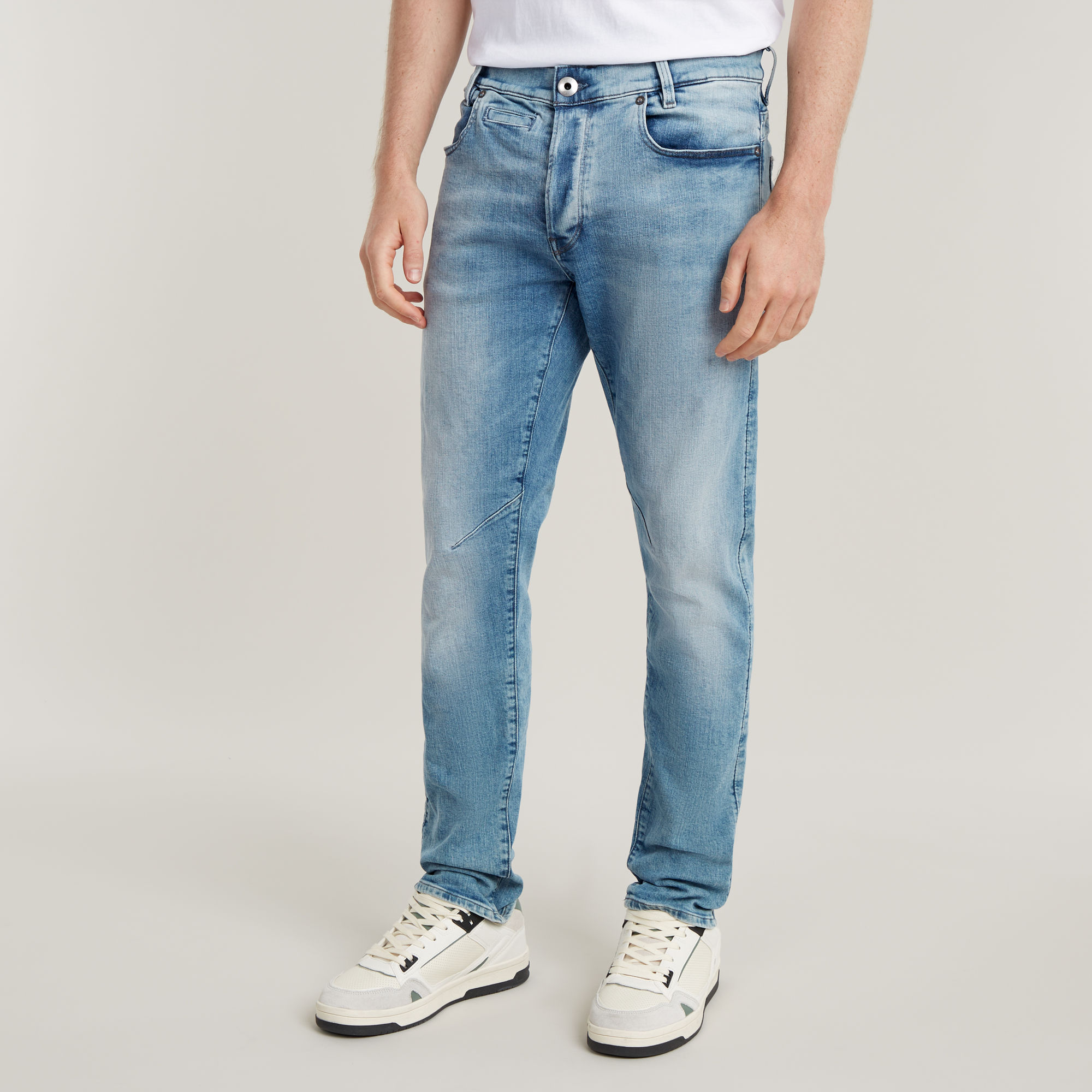 

D-Staq 5-Pocket Slim Jeans - Mittelblau - Herren