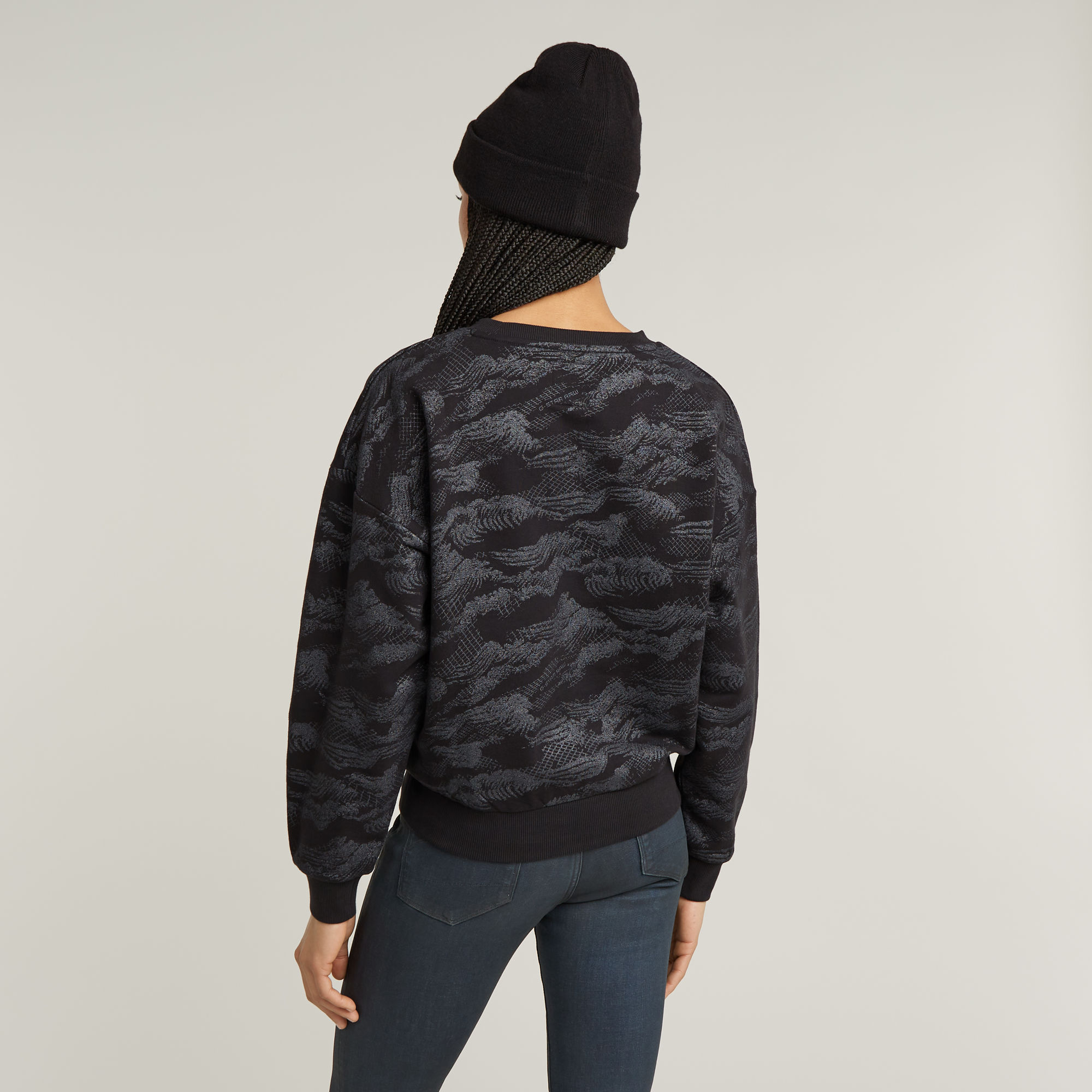 G-Star RAW Lace AOP Loose Sweater Meerkleurig Dames