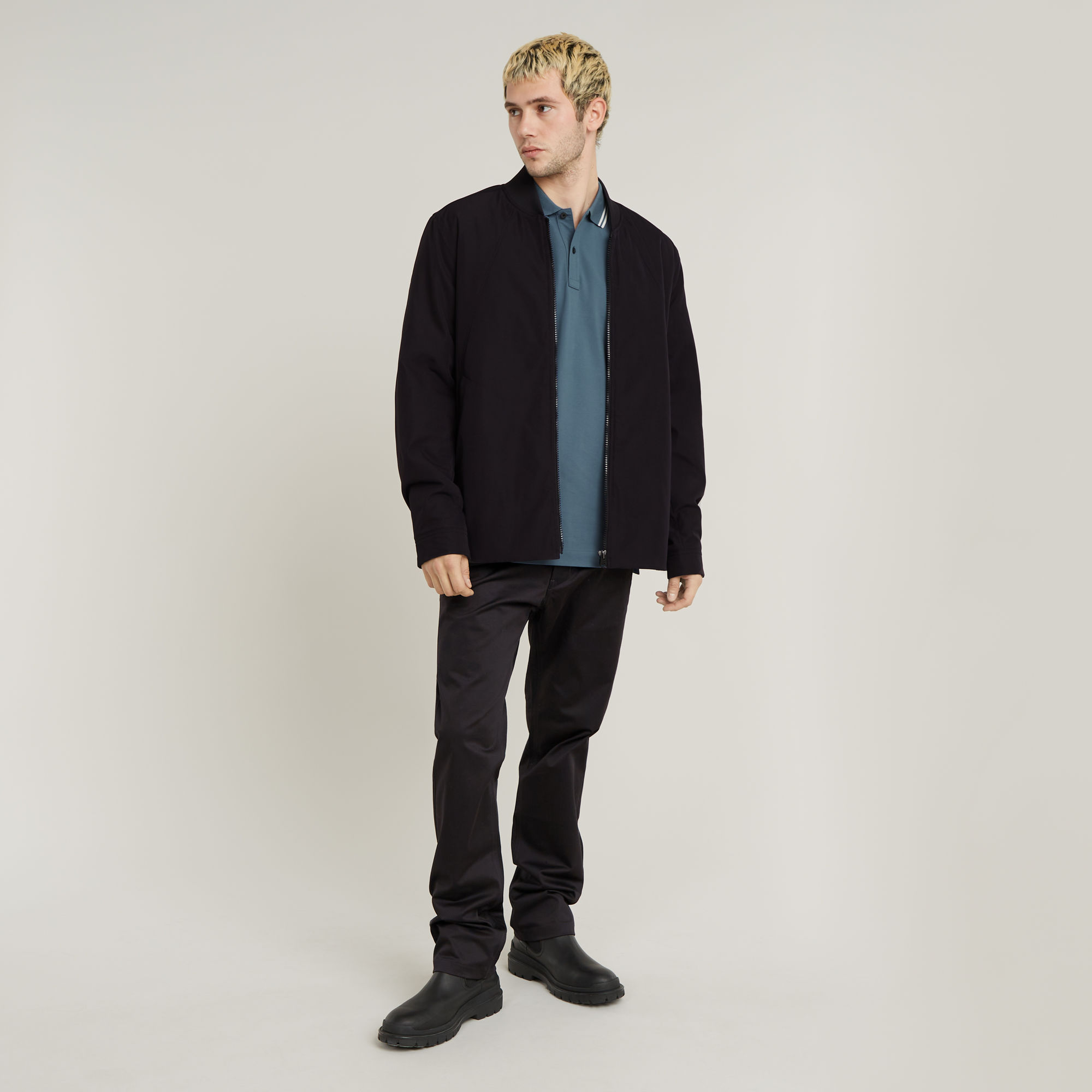 G-Star RAW Mosa Straight Chino Zwart Heren