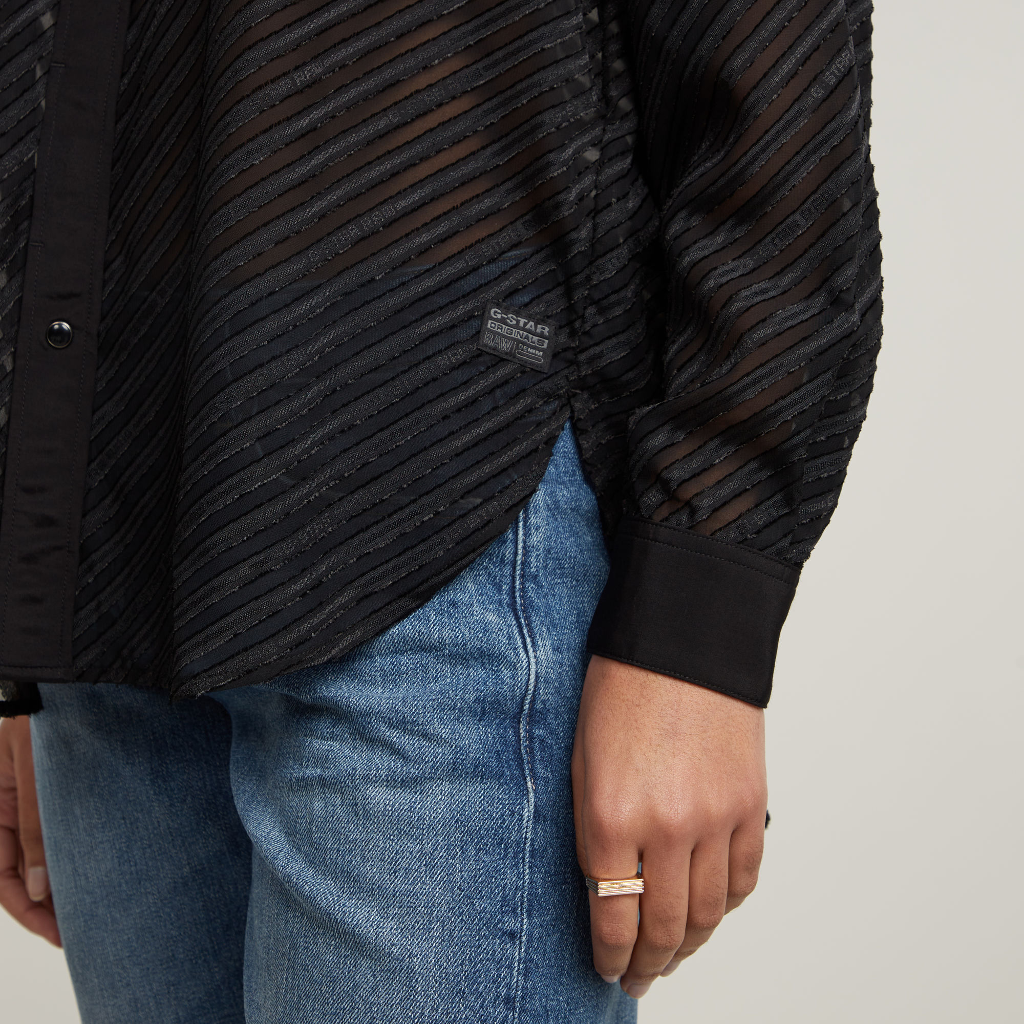 G-Star RAW Boyfriend Blouse Meerkleurig Dames