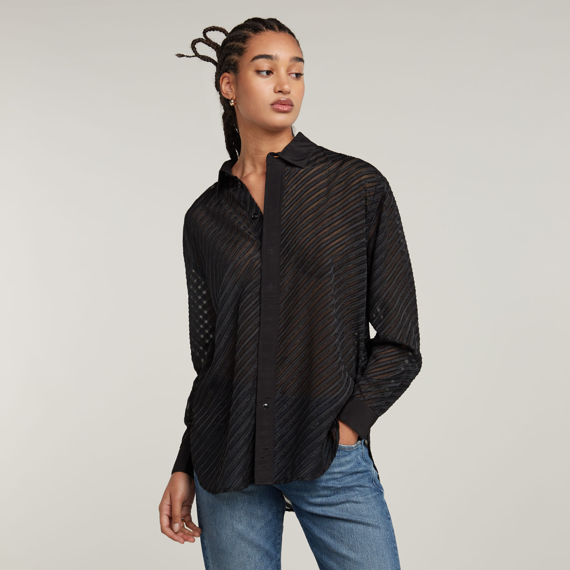 

Boyfriend Shirt - Multi color - Women
