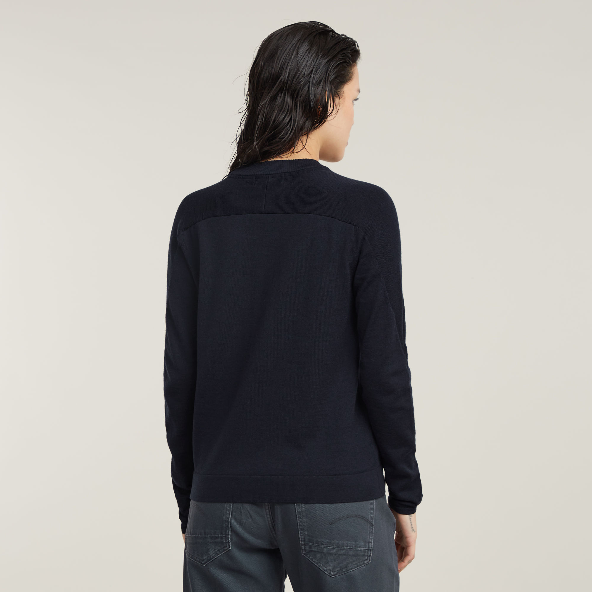 G-Star RAW Core Gebreide Trui Donkerblauw Dames
