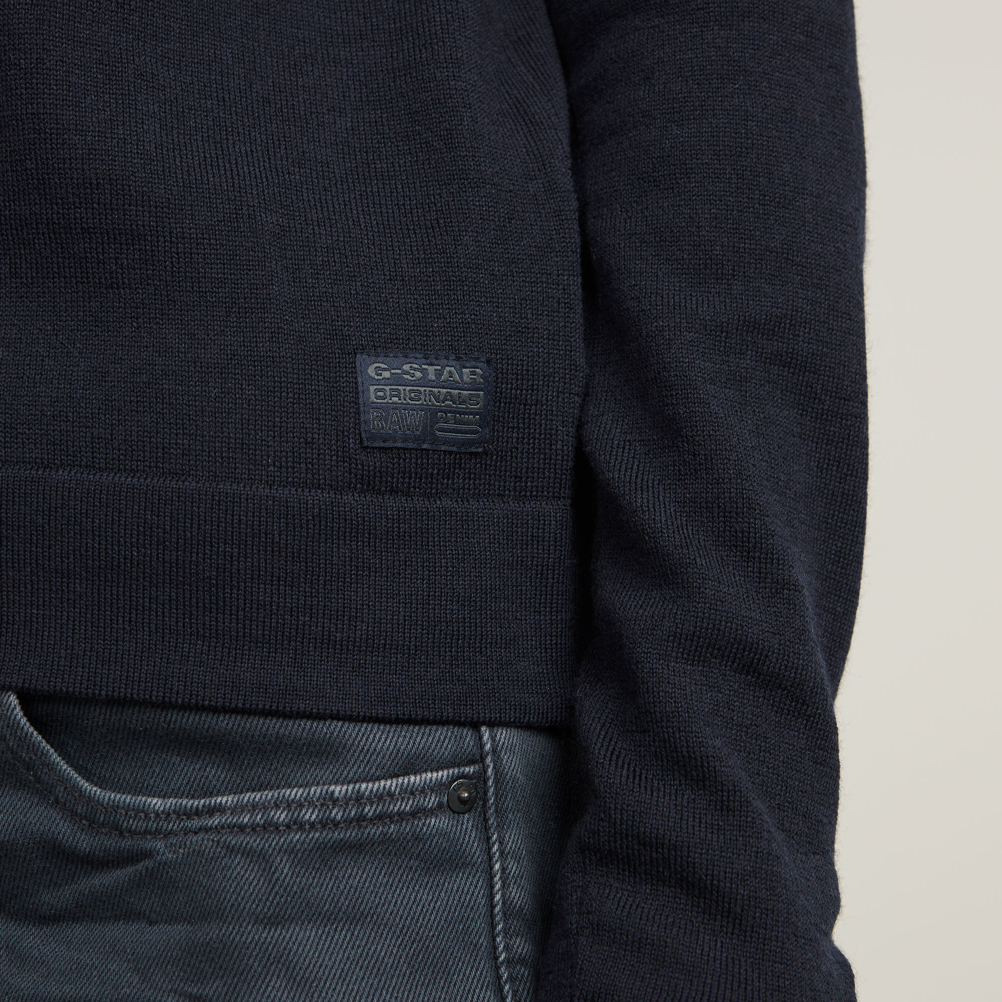 G-Star RAW Core Gebreide Trui Donkerblauw Dames