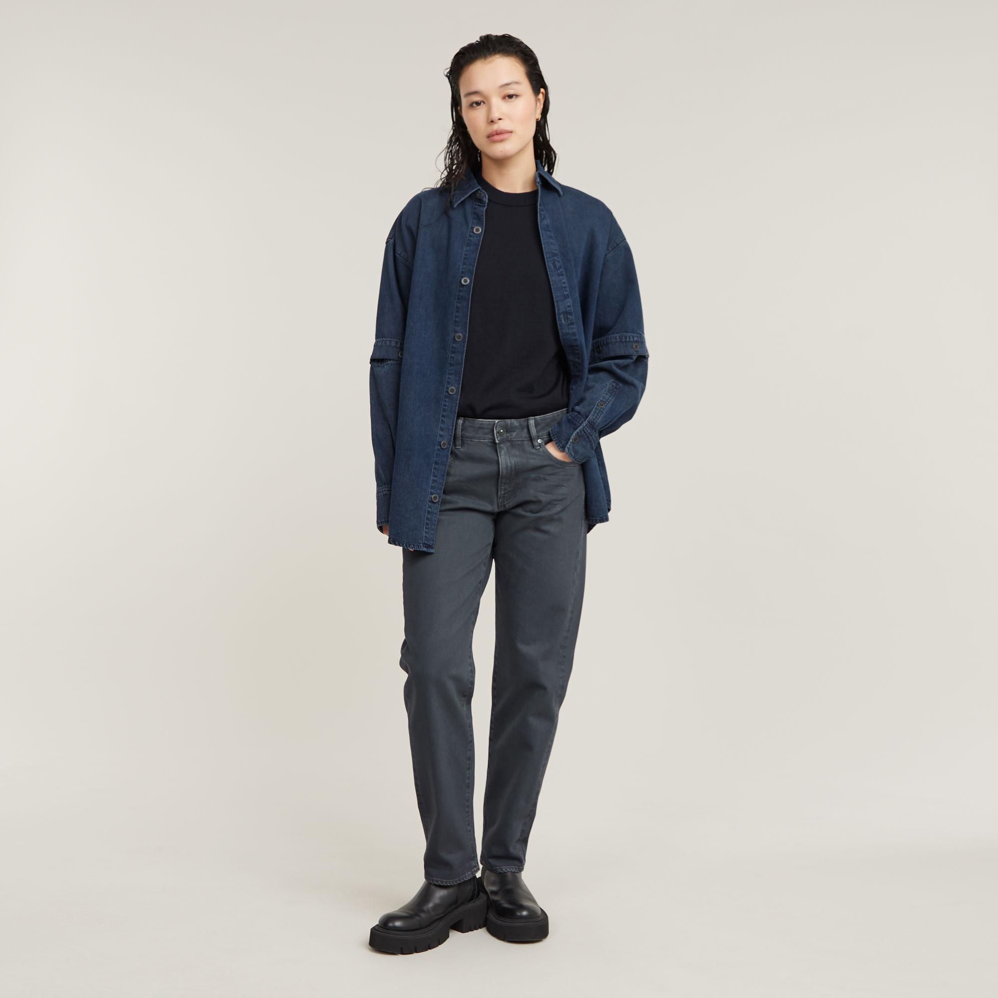 G-Star RAW Core Gebreide Trui Donkerblauw Dames