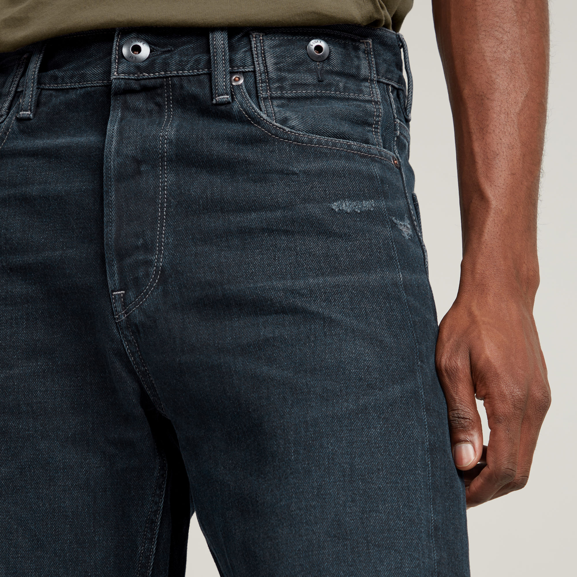 G-Star RAW Bend 3D Loose Jeans Donkerblauw Heren