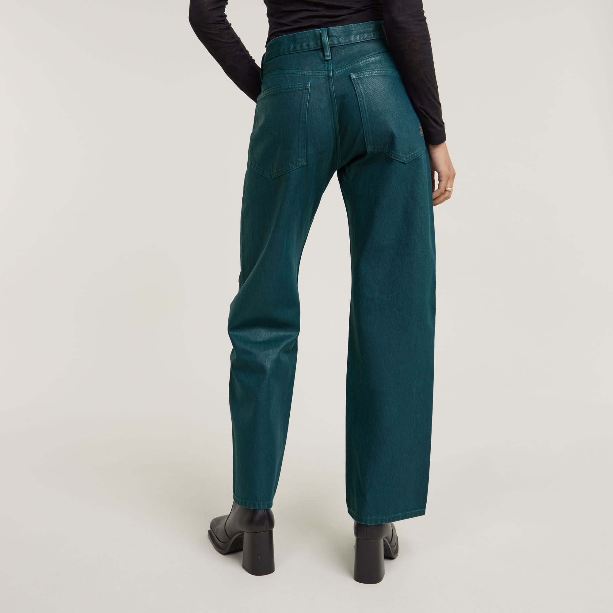 G-Star RAW Bowey 3D Boyfriend Jeans Groen Dames
