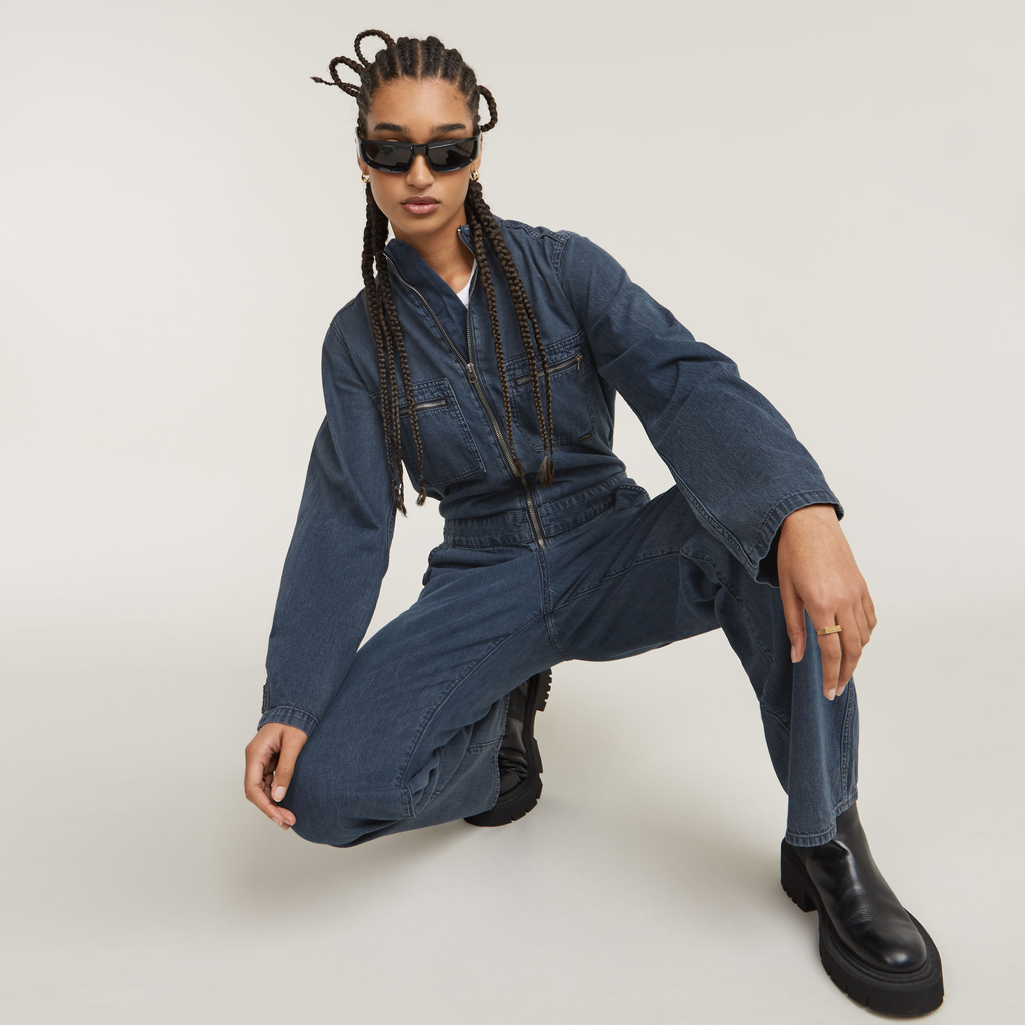 

Mechanics Coverall - Dark blue - Women