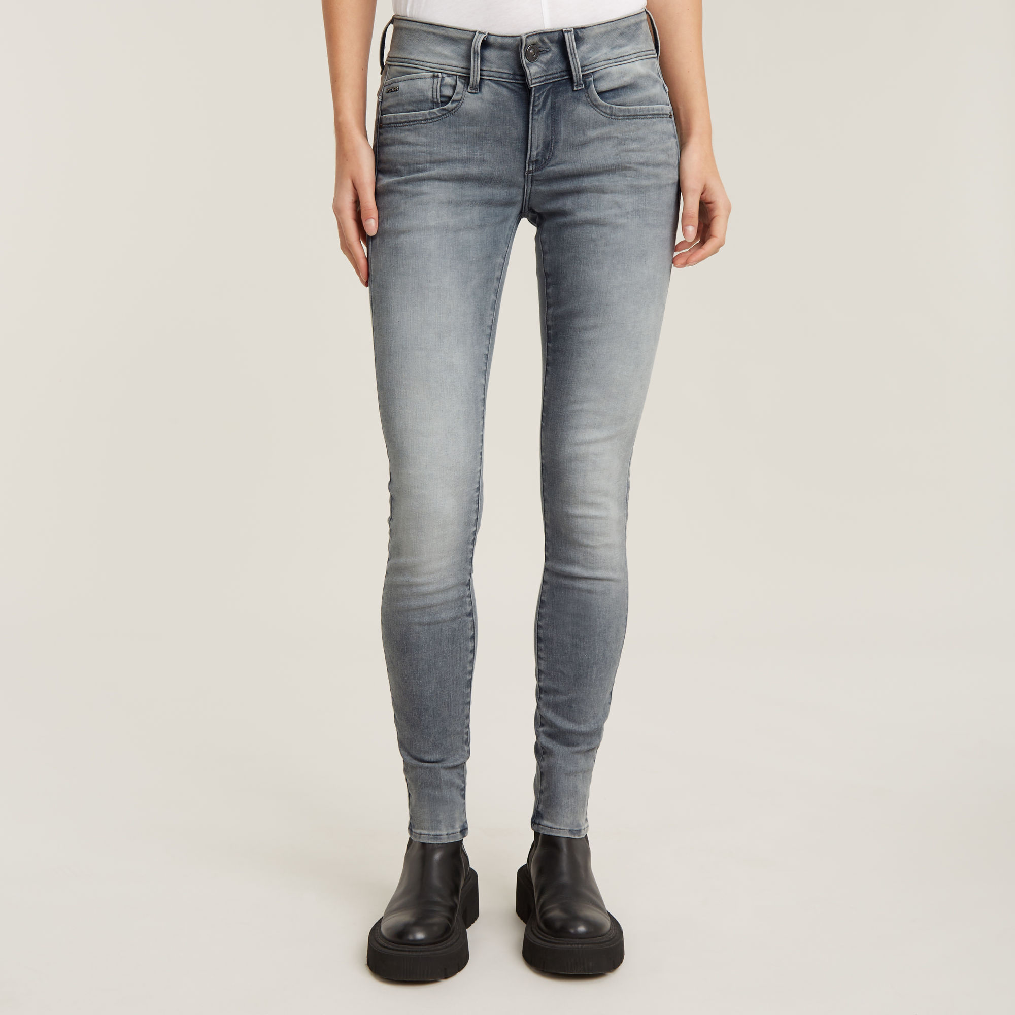 

Lynn Skinny Jeans - Grey - Women