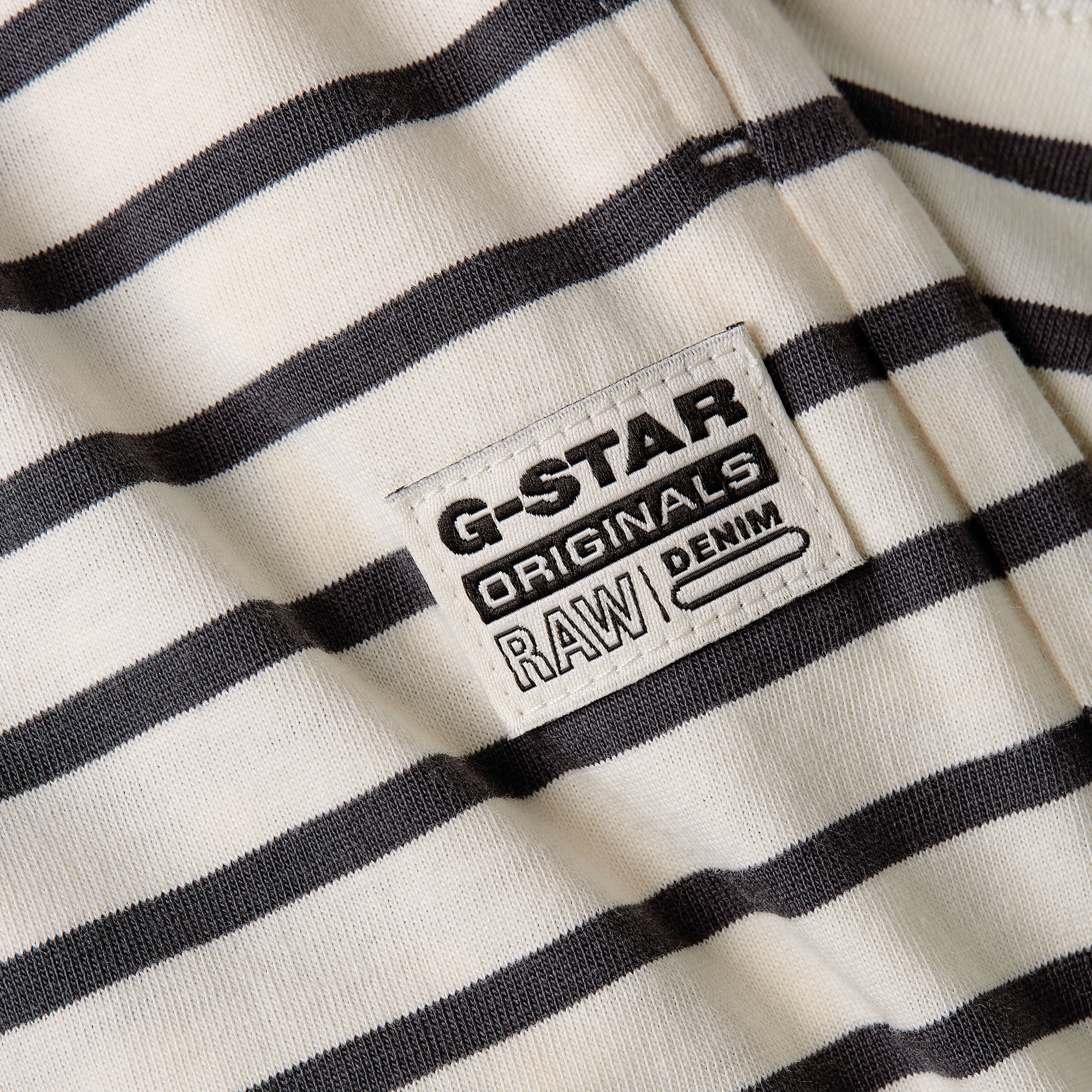G-Star RAW Striped Loose T-Shirt Jurk Meerkleurig Dames