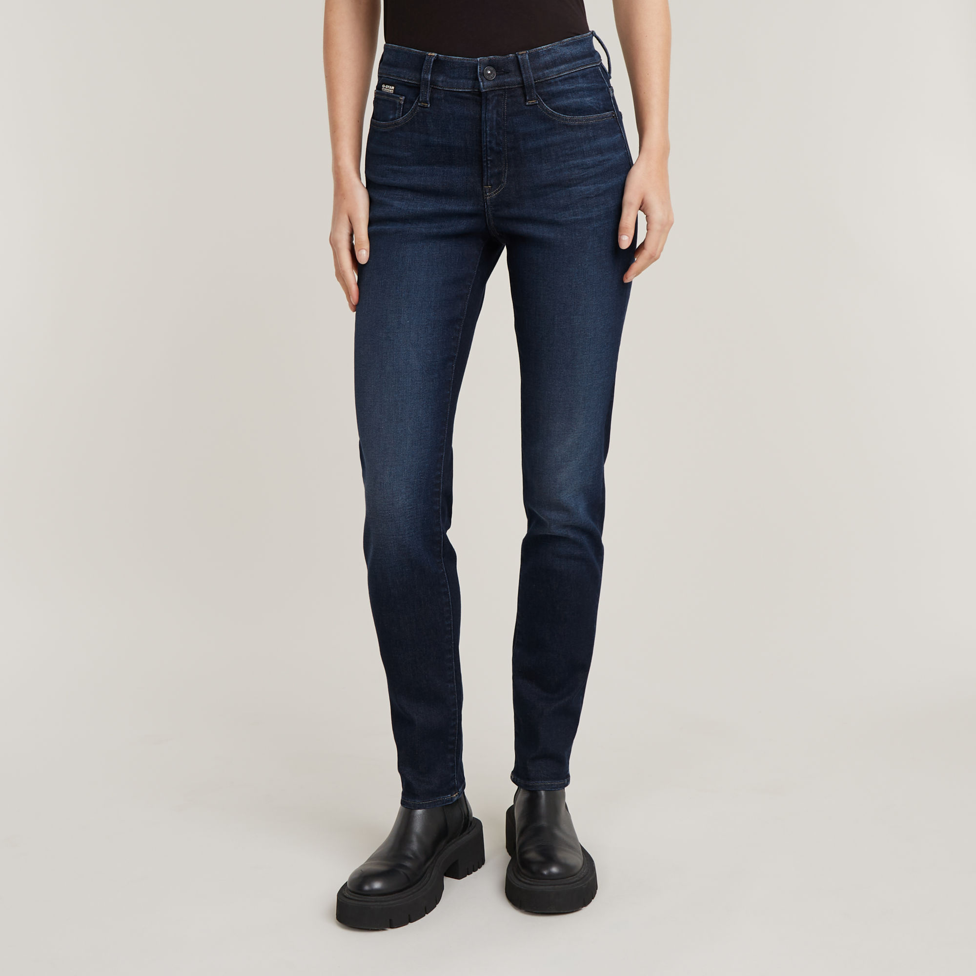 

Ace 2.0 Slim Straight Jeans - Dark blue - Women