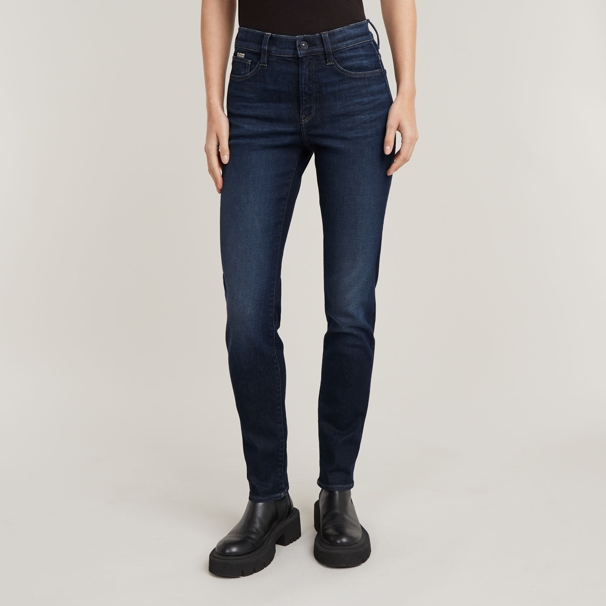 

Ace 2.0 Slim Straight Jeans - Dunkelblau - Damen