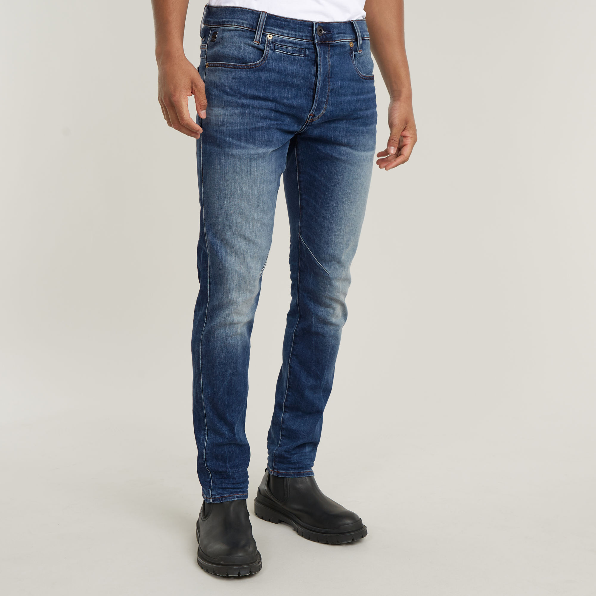 

D-Staq 5-Pocket Slim Jeans - Medium blue - Men