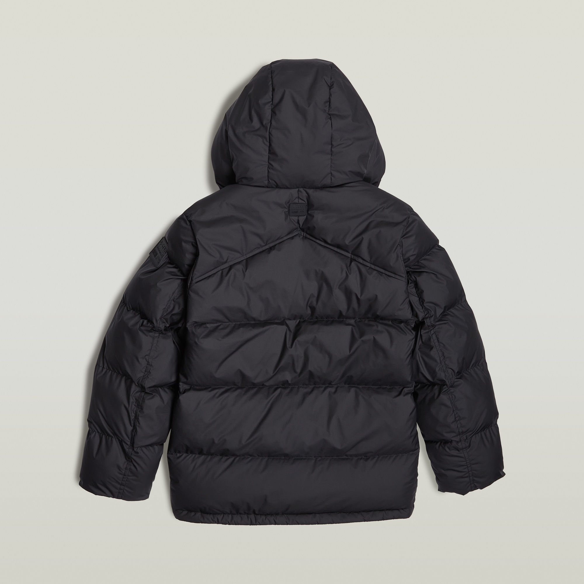 G-Star RAW Jongens Whistler Gewatteerd Jack Met Capuchon Zwart jongens