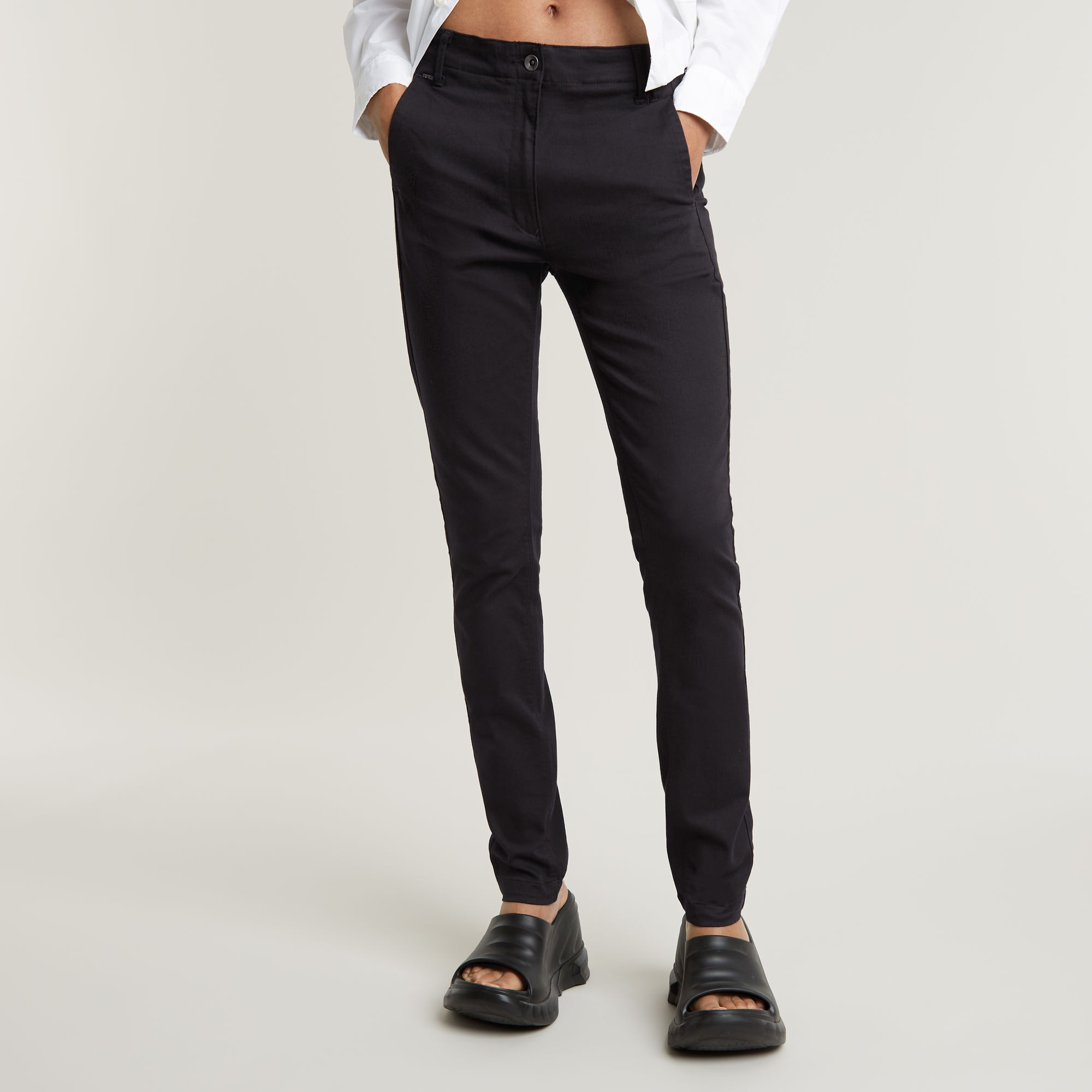 

Weld High Skinny Jeans - Dark blue - Women