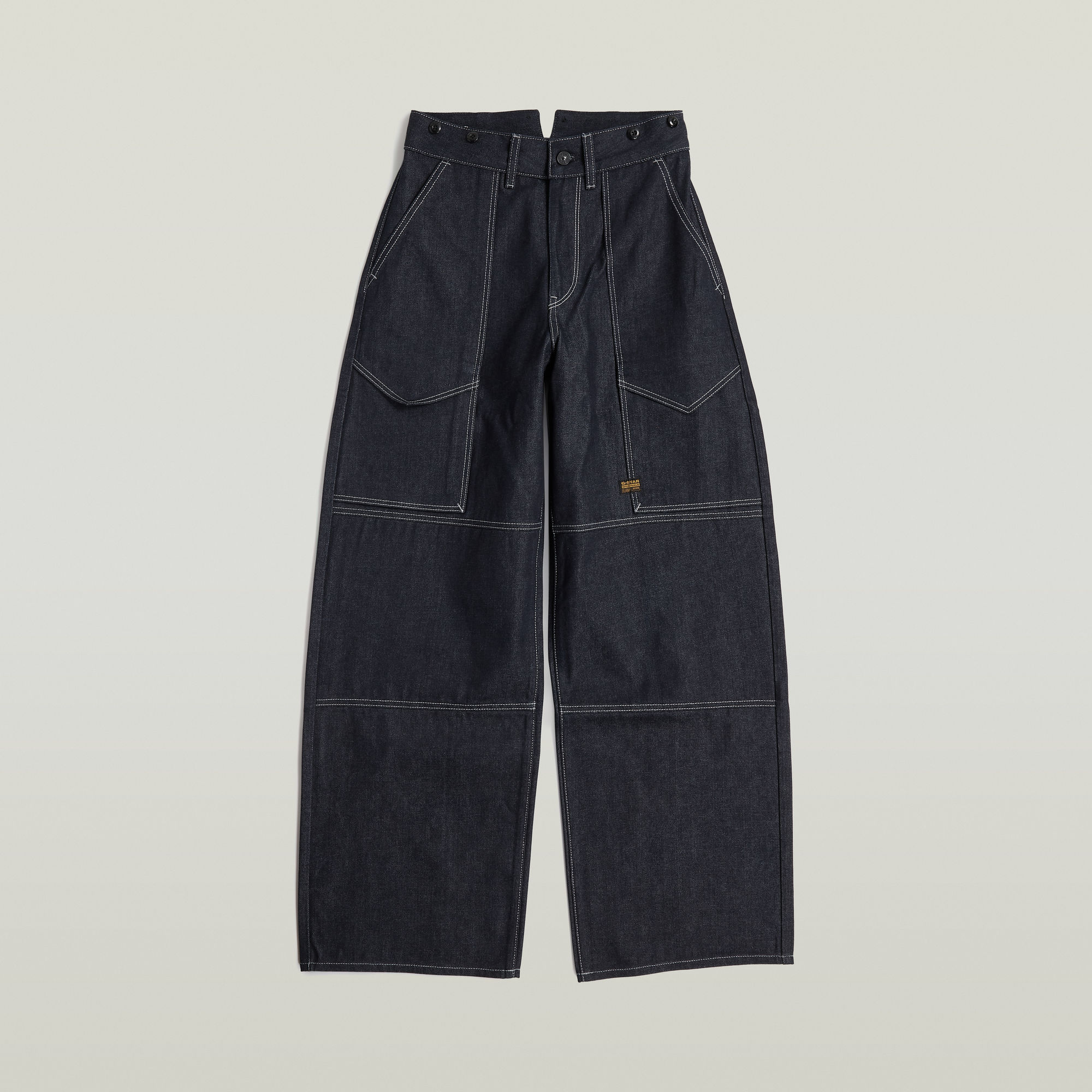 G-Star RAW Barrel Utility High Loose Jeans Donkerblauw Dames