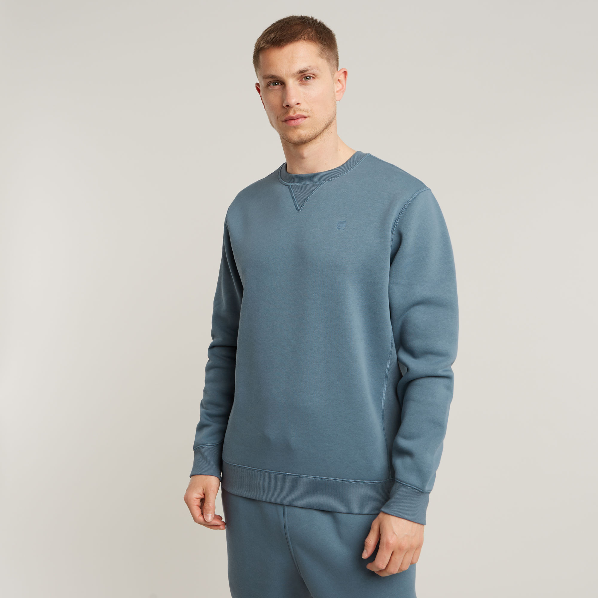 

Premium Core Sweater - Medium blue - Men