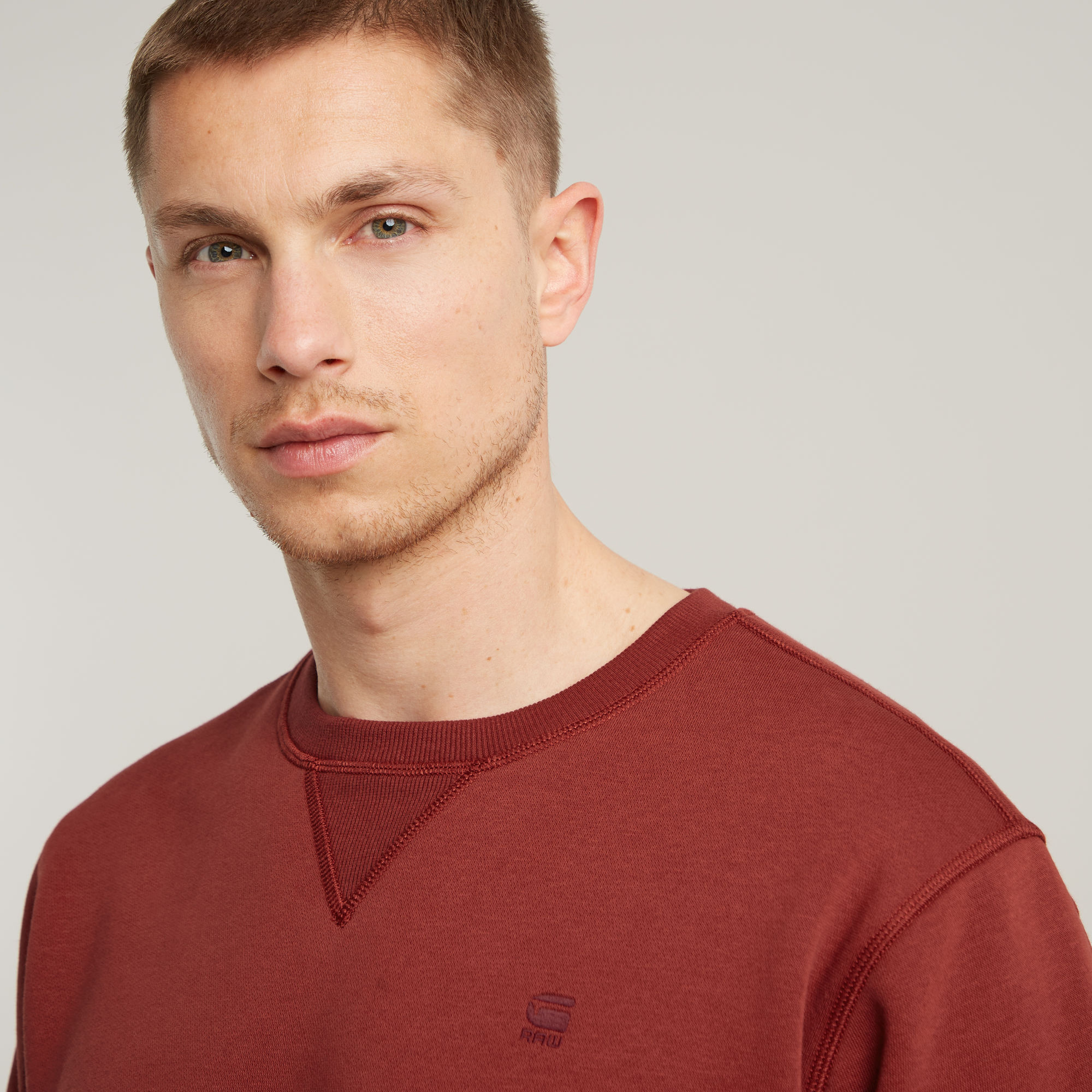 G-Star RAW Premium Core Sweater Rood Heren