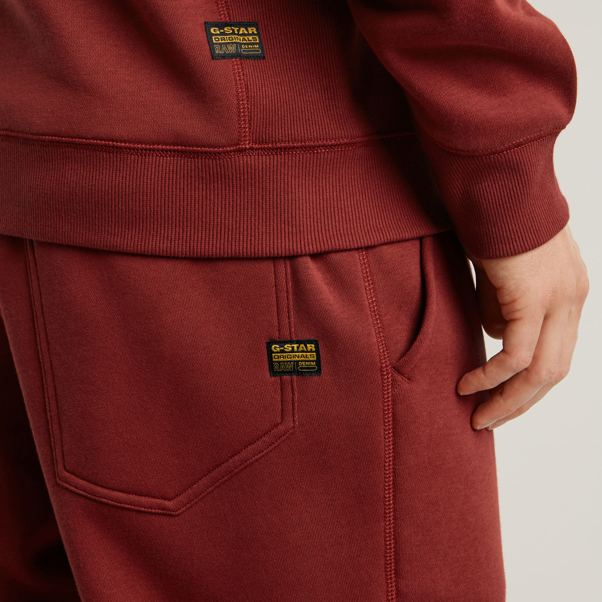 G-Star RAW Premium Core Sweater Rood Heren