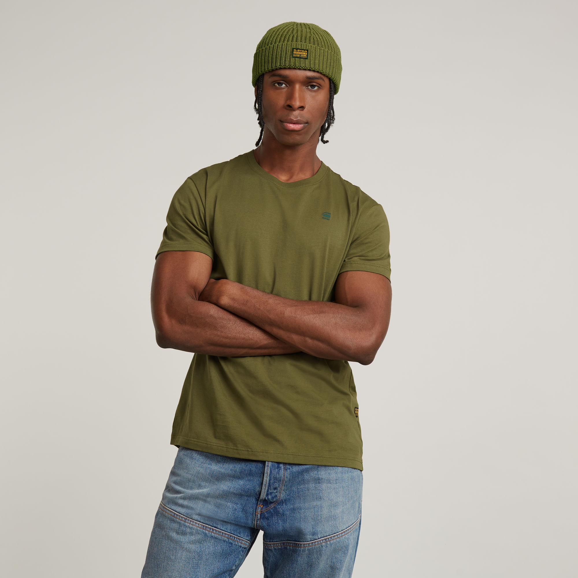 

Base-S T-Shirt - Green - Men