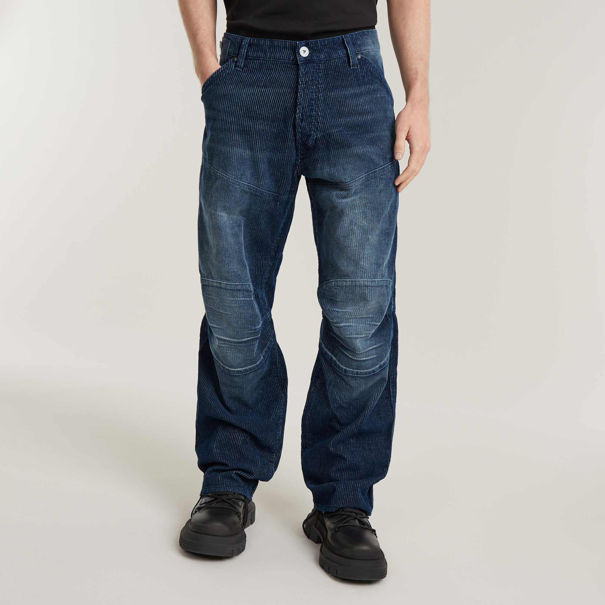 

5620 3D Loose Jeans - Dark blue - Men