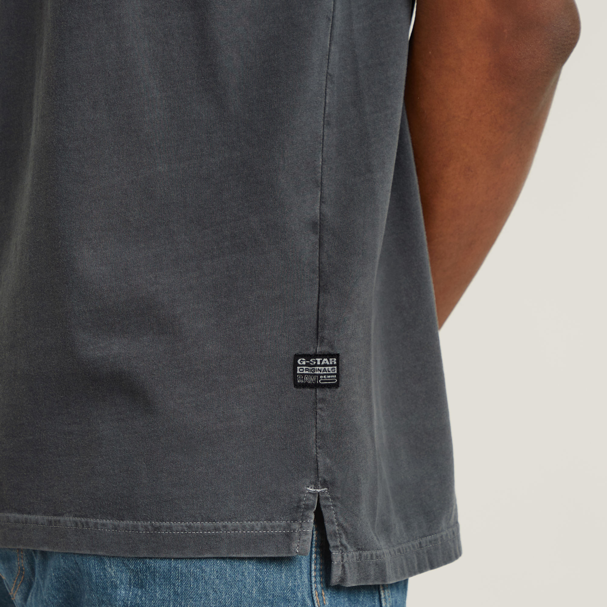 G-Star RAW Nifous T-Shirt Grijs Heren