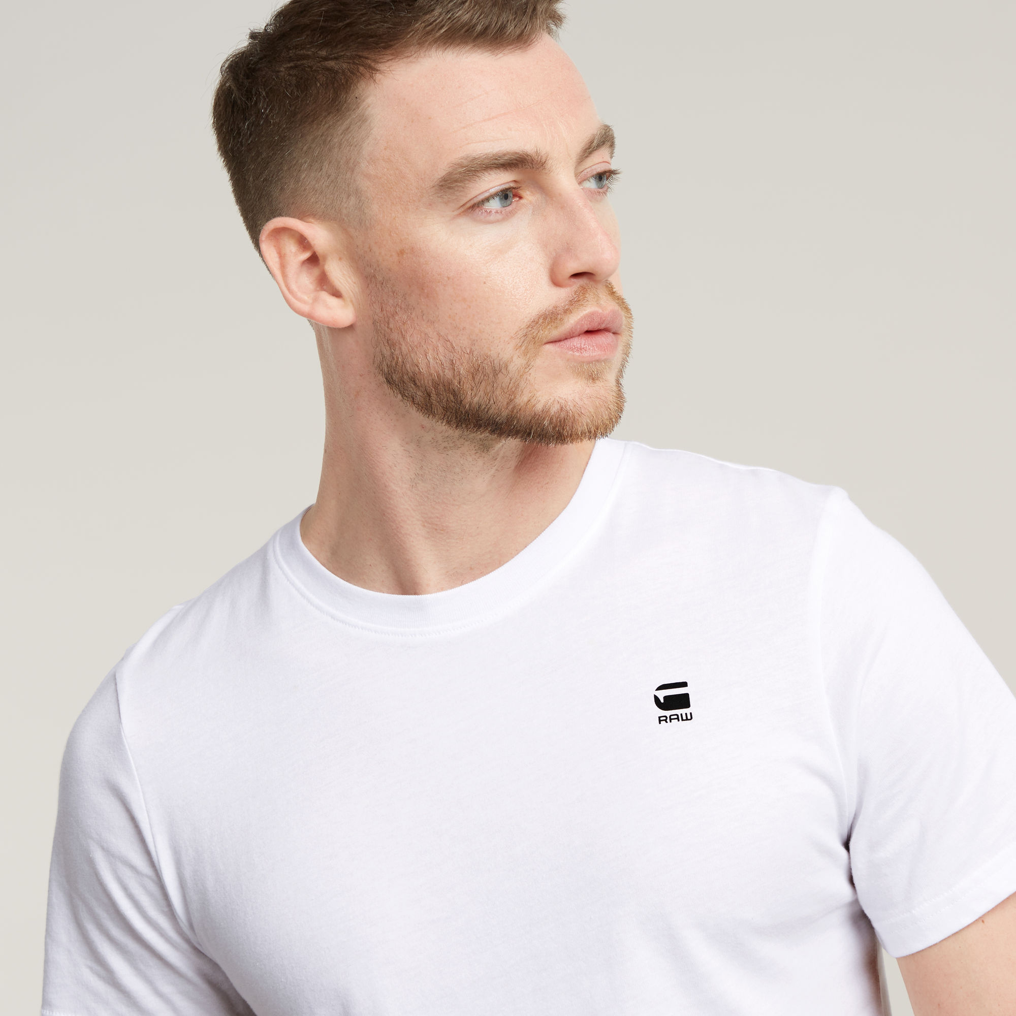 G-Star RAW GRAW Slim T-Shirt Wit Heren