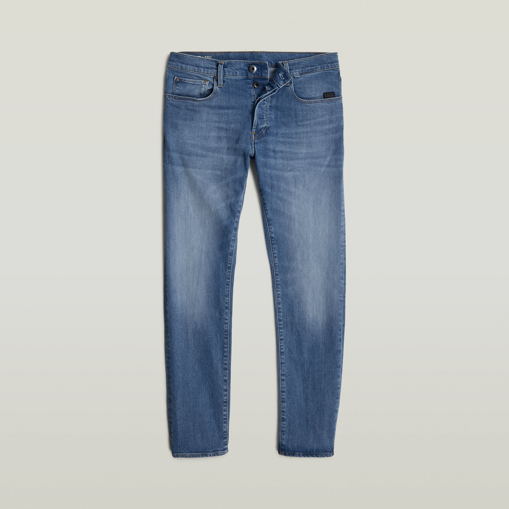 G-Star RAW 3301 Slim Jeans Lichtblauw Heren