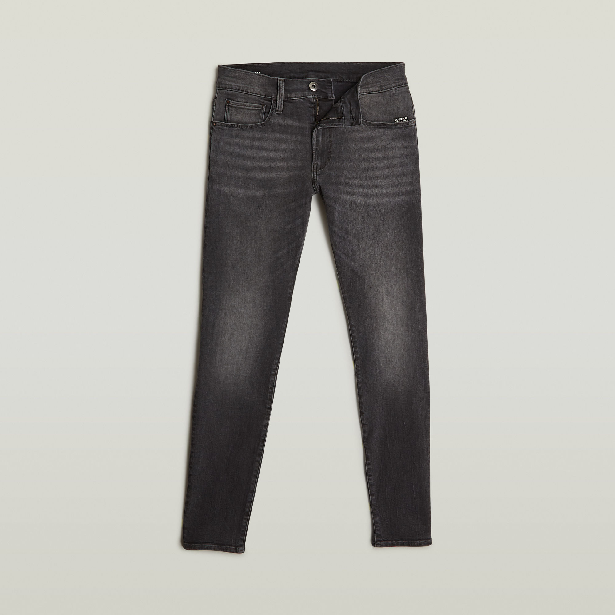 G-Star RAW 3301 Skinny Jeans Zwart Heren