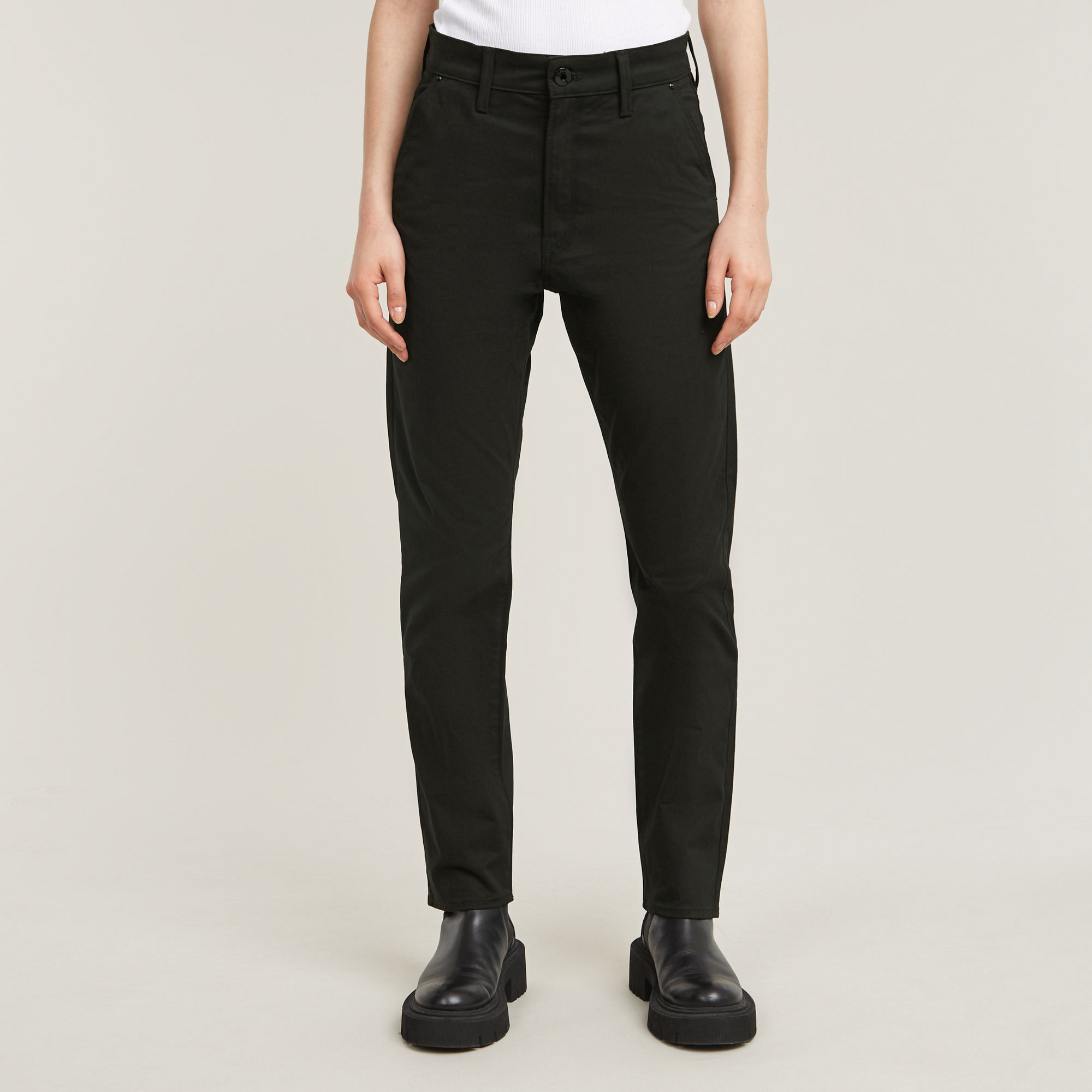 

Slim Chino - Black - Women