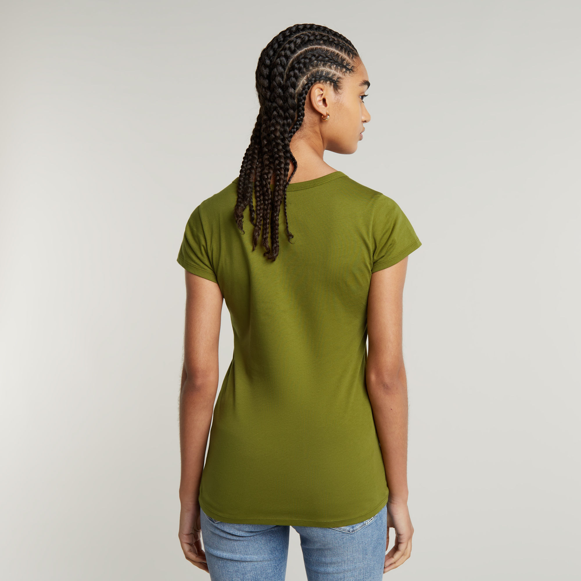 G-Star RAW Slim Top Groen Dames