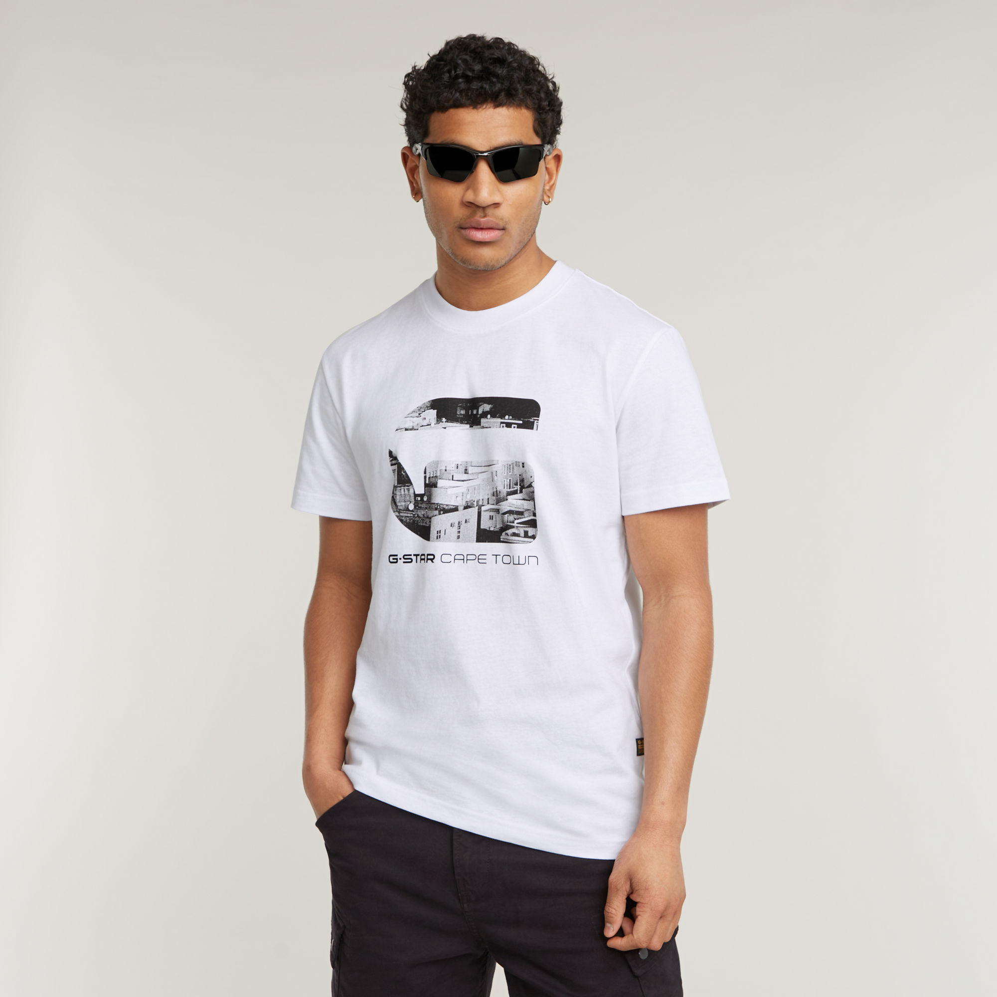 Cape Town T-Shirt - Weiß - Herren