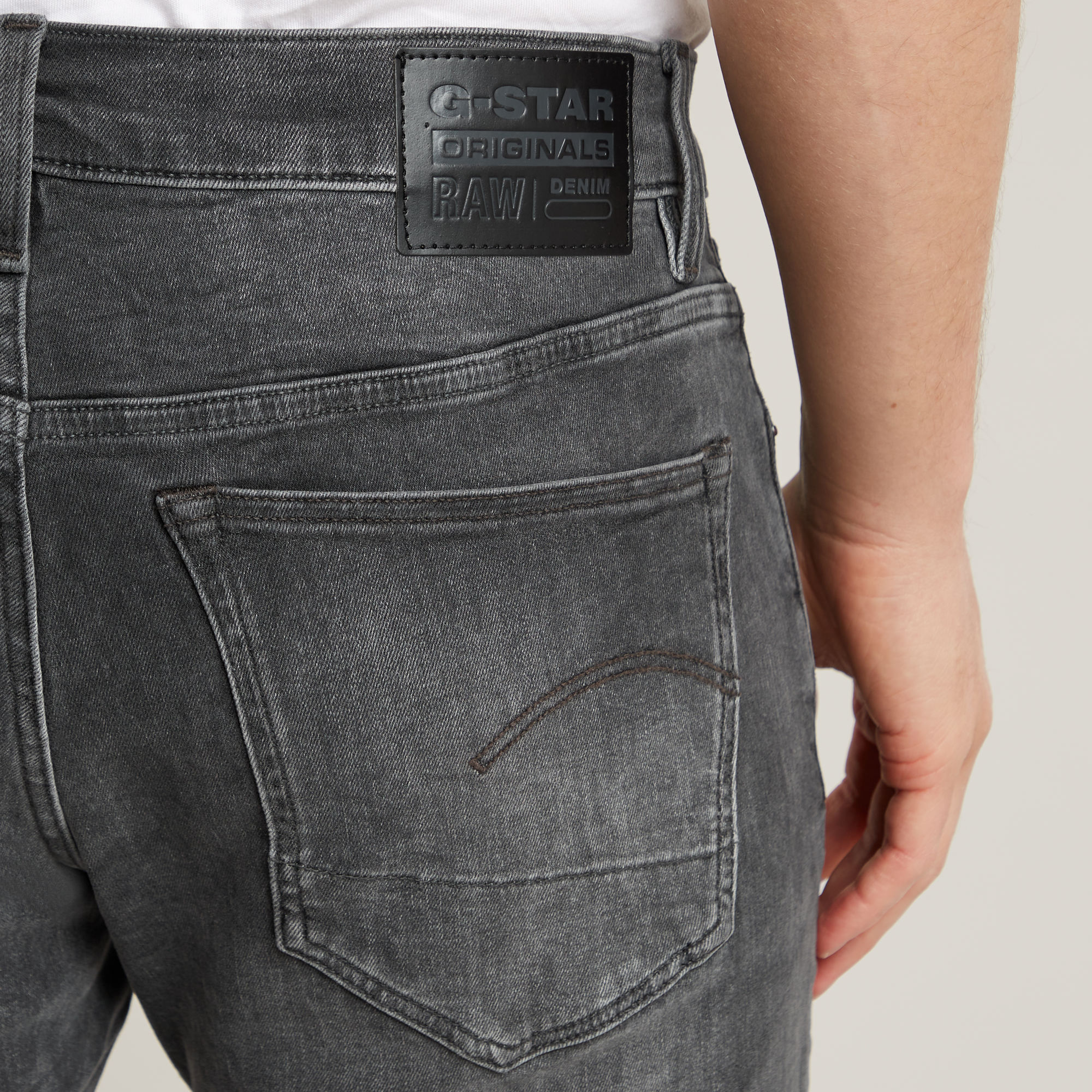 G-Star RAW 3301 Slim Jeans Zwart Heren