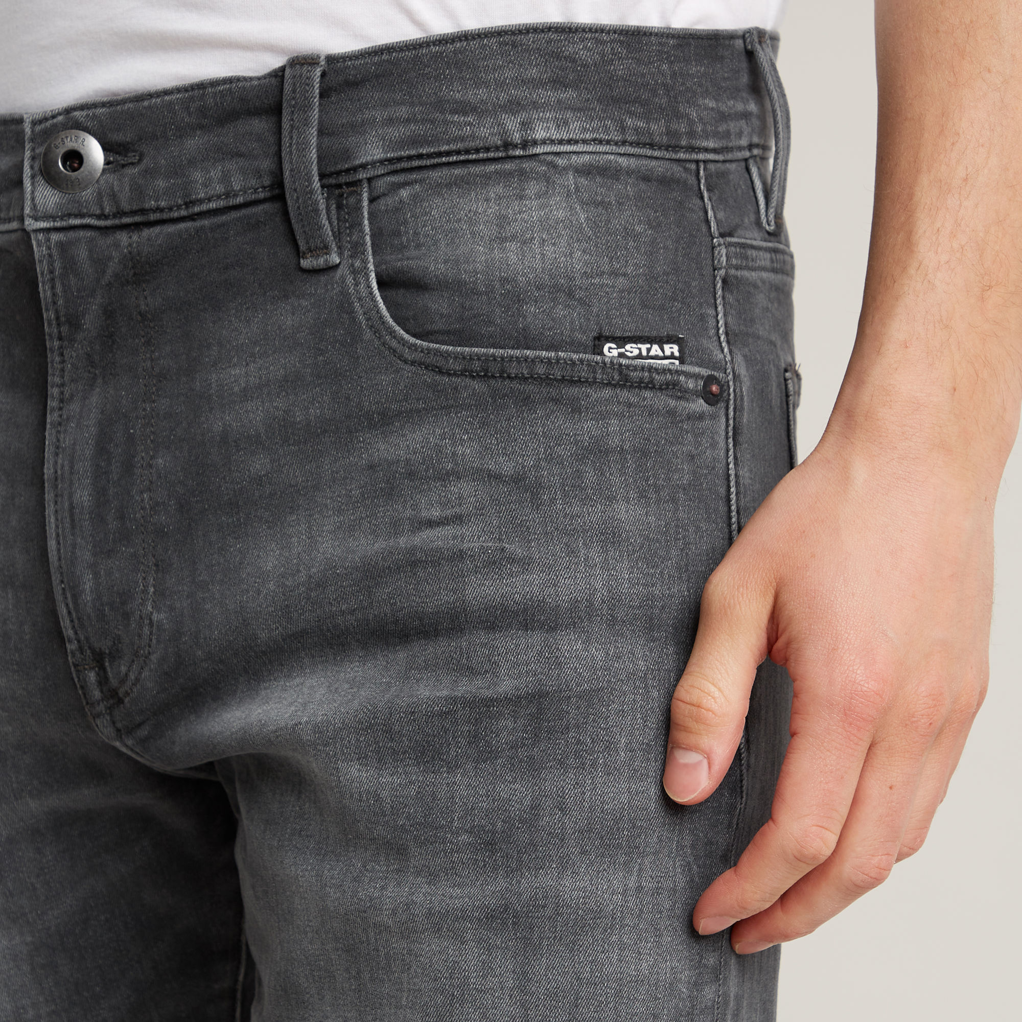 G-Star RAW 3301 Slim Jeans Zwart Heren