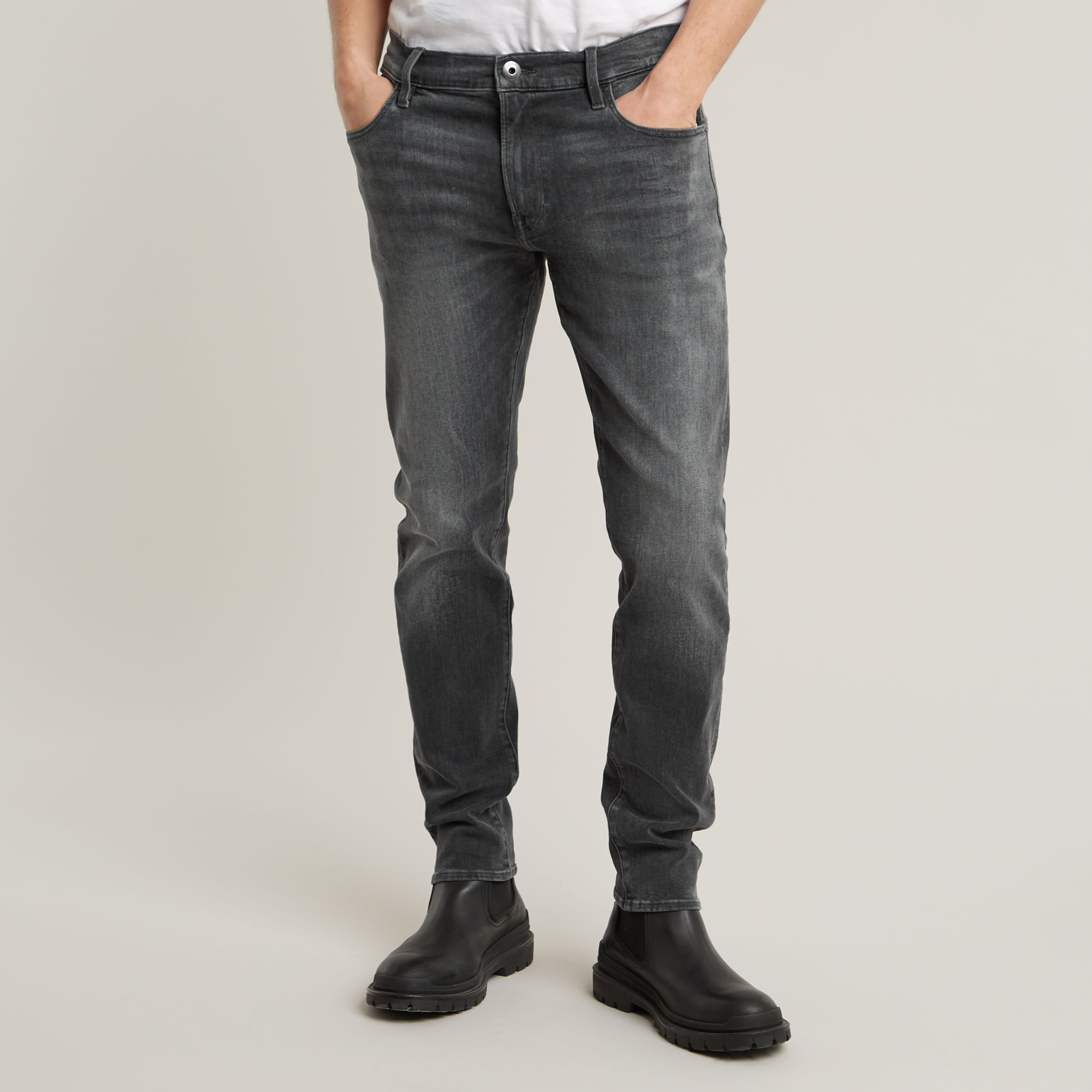 G-Star RAW 3301 Slim Jeans Zwart Heren