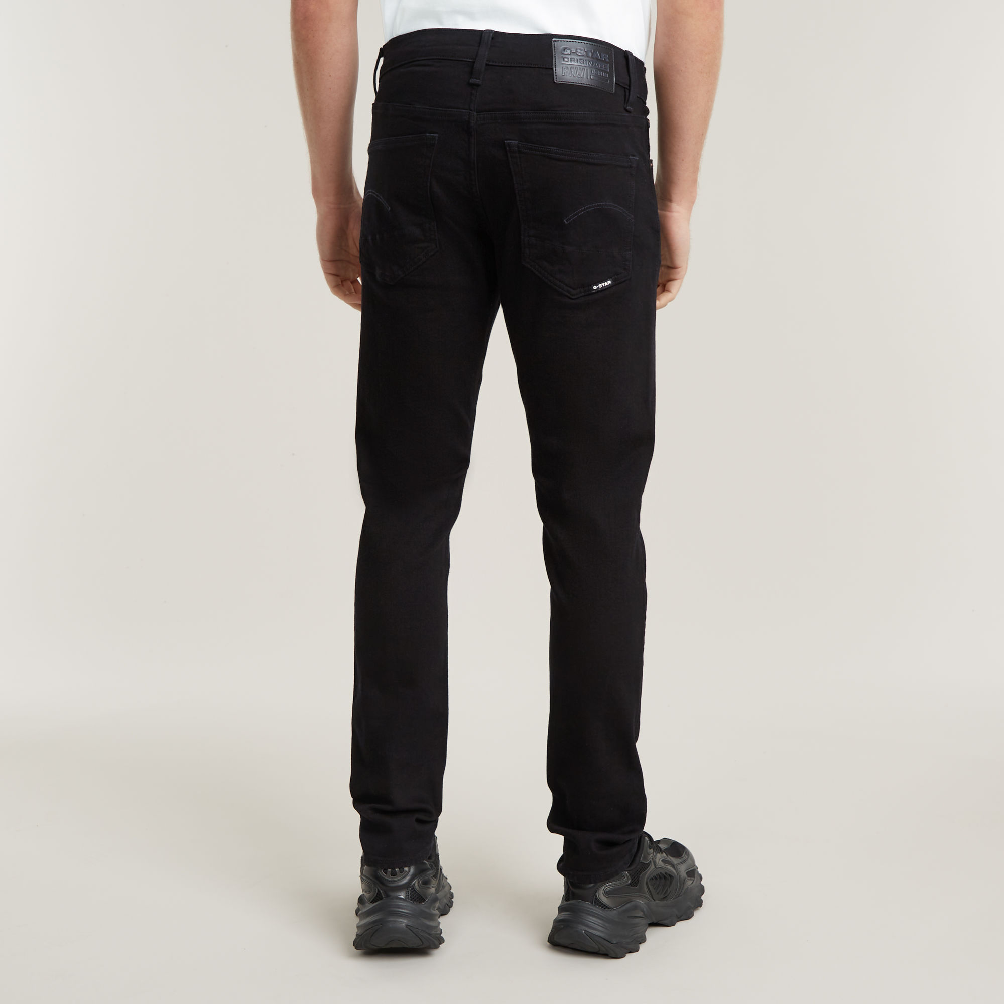G-Star RAW 3301 Slim Jeans Zwart Heren