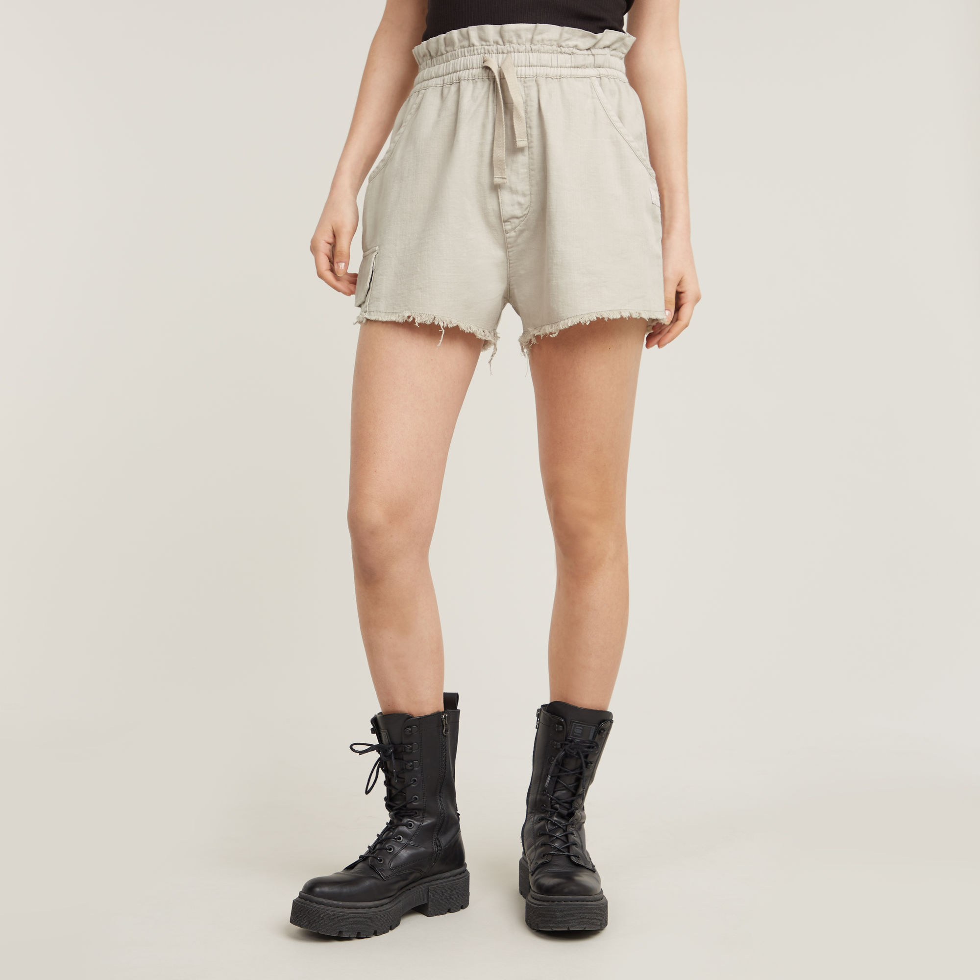 G-Star RAW Edge Short Beige Dames