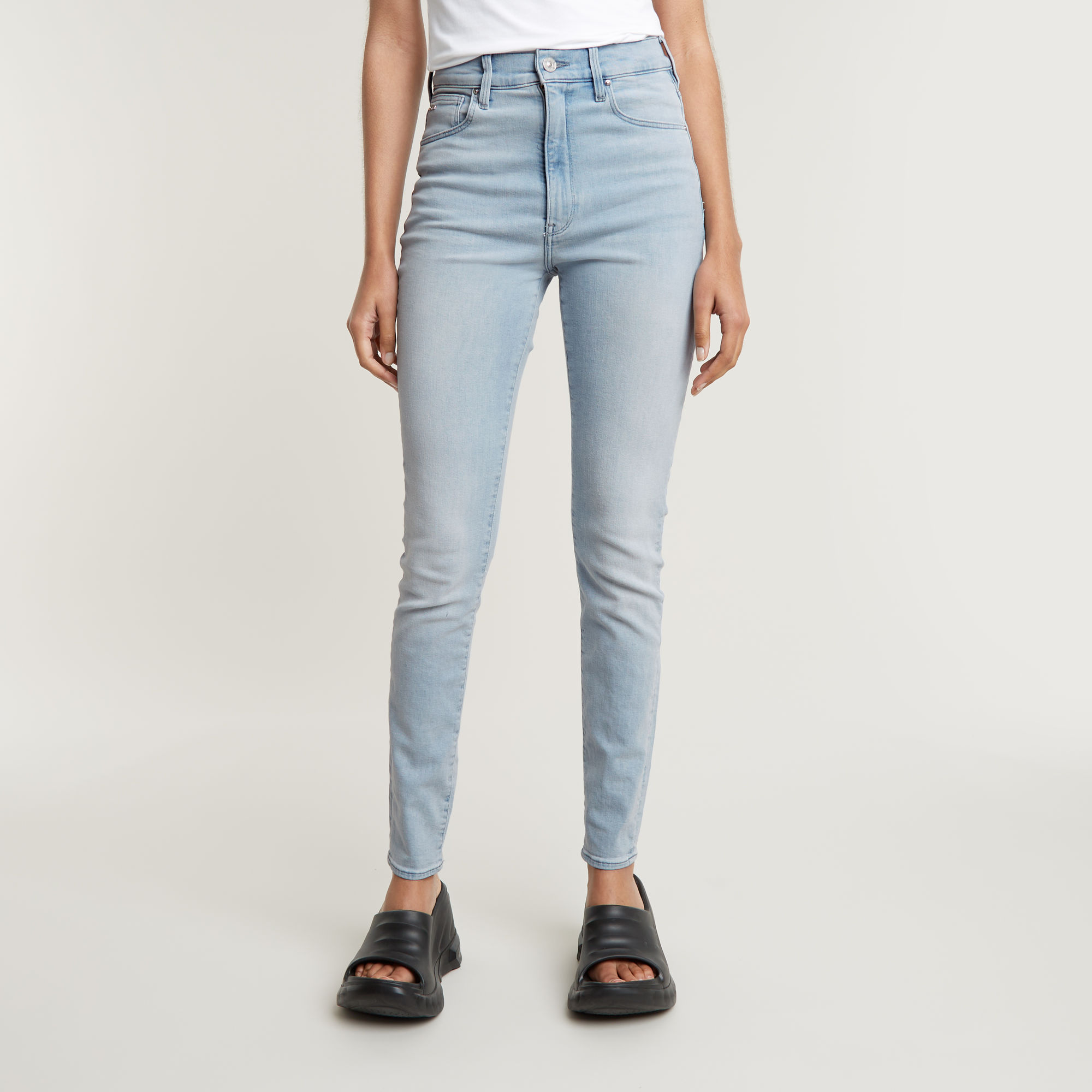 

Kafey Ultra High Skinny Jeans - Light blue - Women