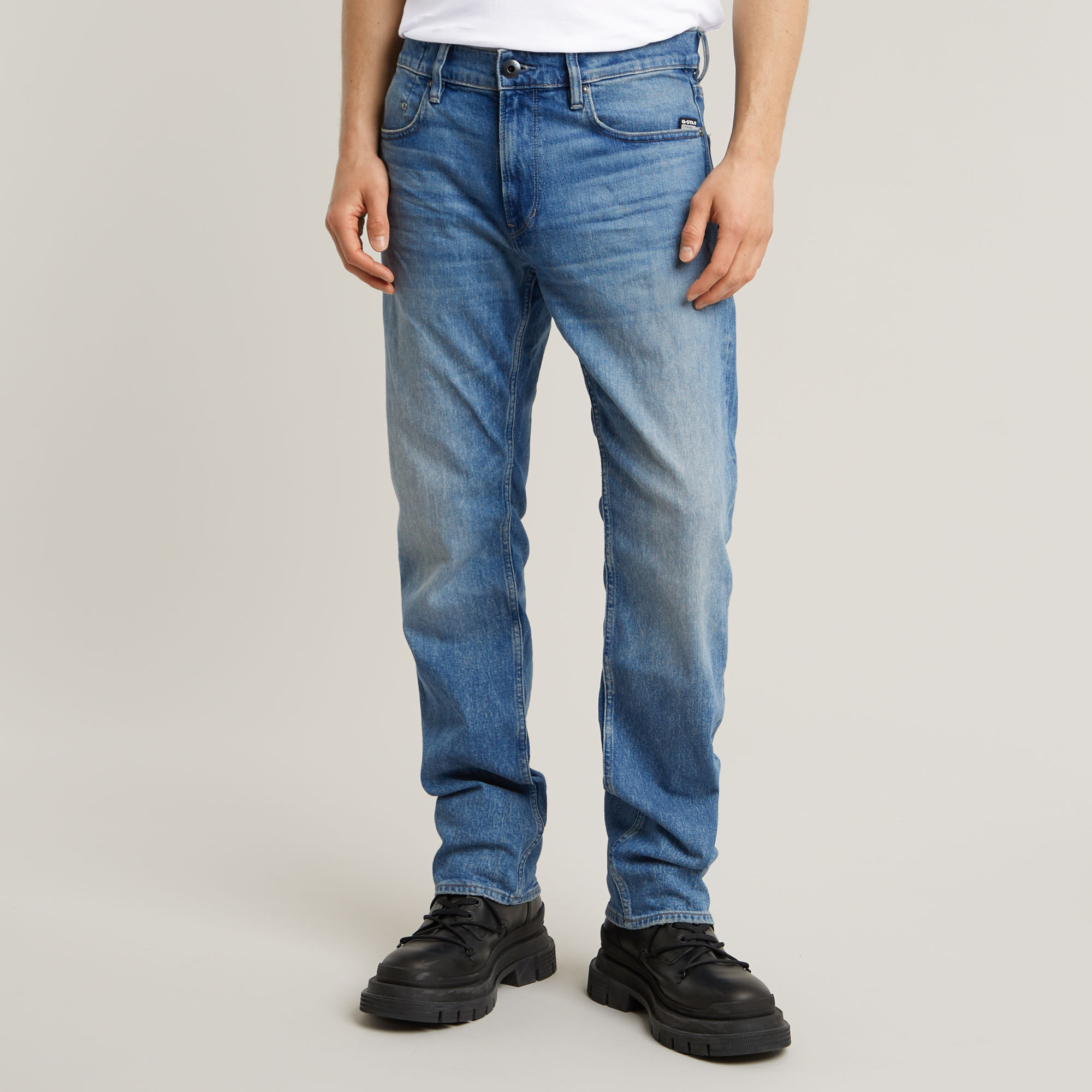 Mosa Straight Jeans - Hellblau - Herren